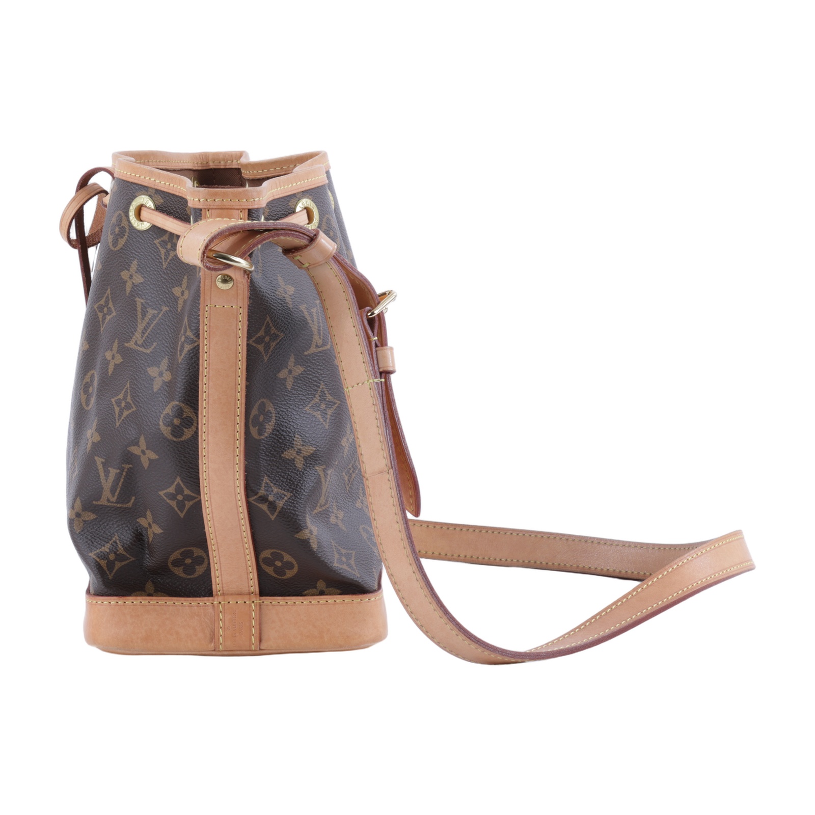 路易威登 LOUIS VUITTON Noé BB 原花 水桶包 肩背包 斜背包 M46983 晶片款 原花Noé BB 防塵袋
