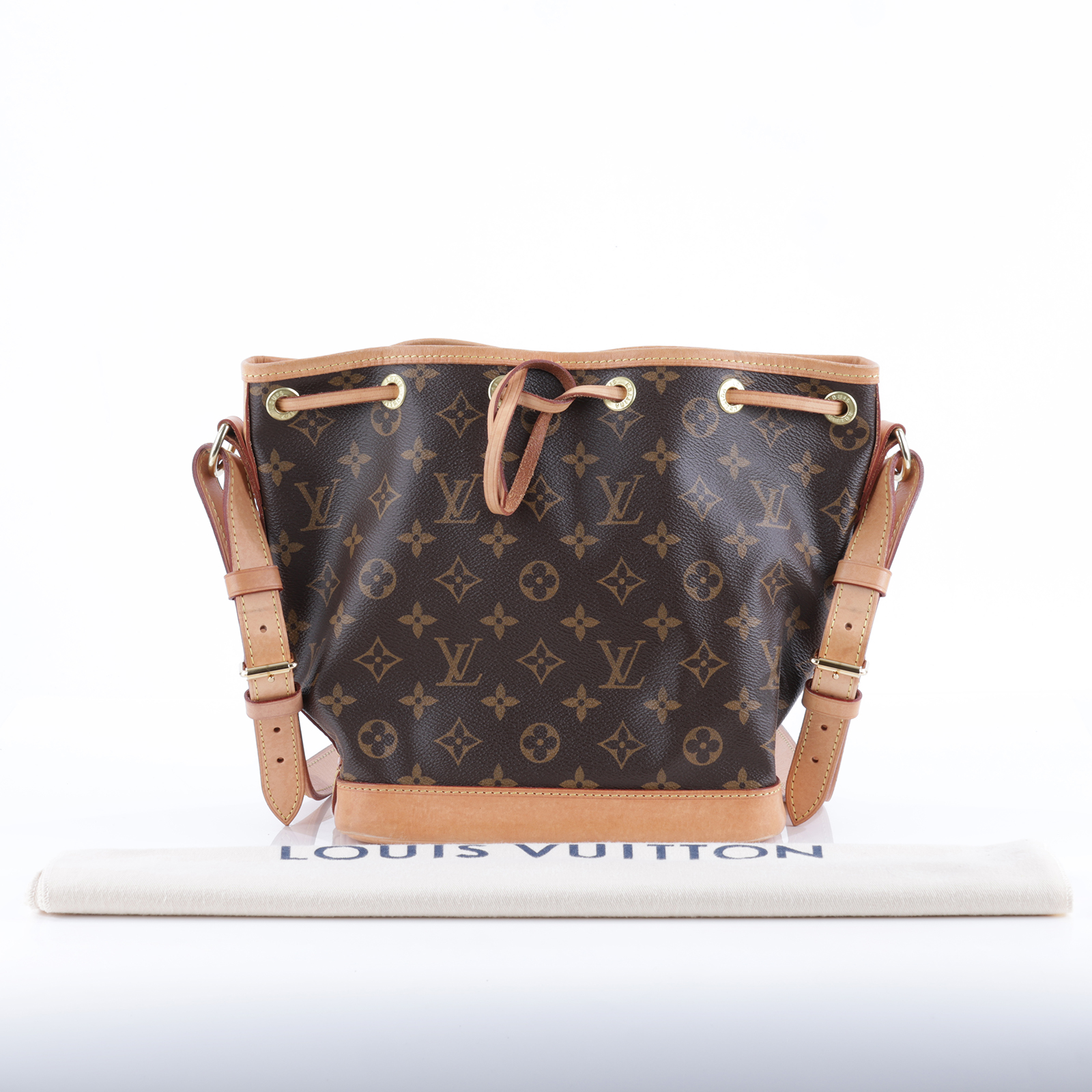 路易威登 LOUIS VUITTON Noé BB 原花 水桶包 肩背包 斜背包 M46983 晶片款 原花Noé BB 防塵袋