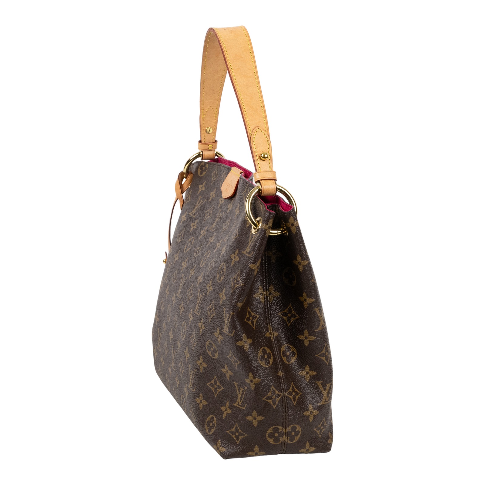 路易威登 LOUIS VUITTON Graceful PM 經典原花 大型 肩背包 M43700 晶片款 原花GRACEFUL PM 原廠盒子/防塵袋
