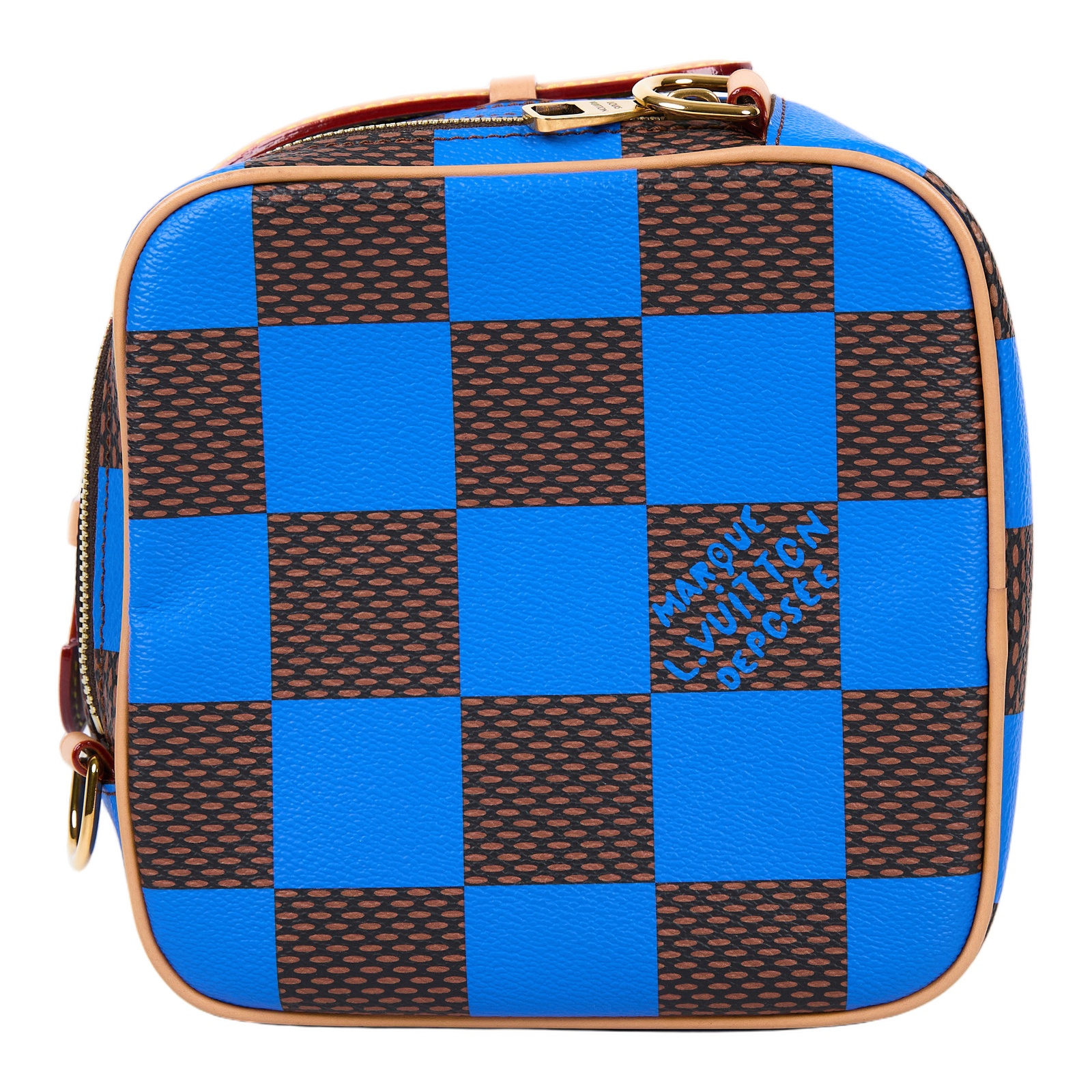 路易威登 LOUIS VUITTON Chess Messenger 中型 郵差包 肩背包 斜背包 N40547 晶片款  防塵袋/背帶