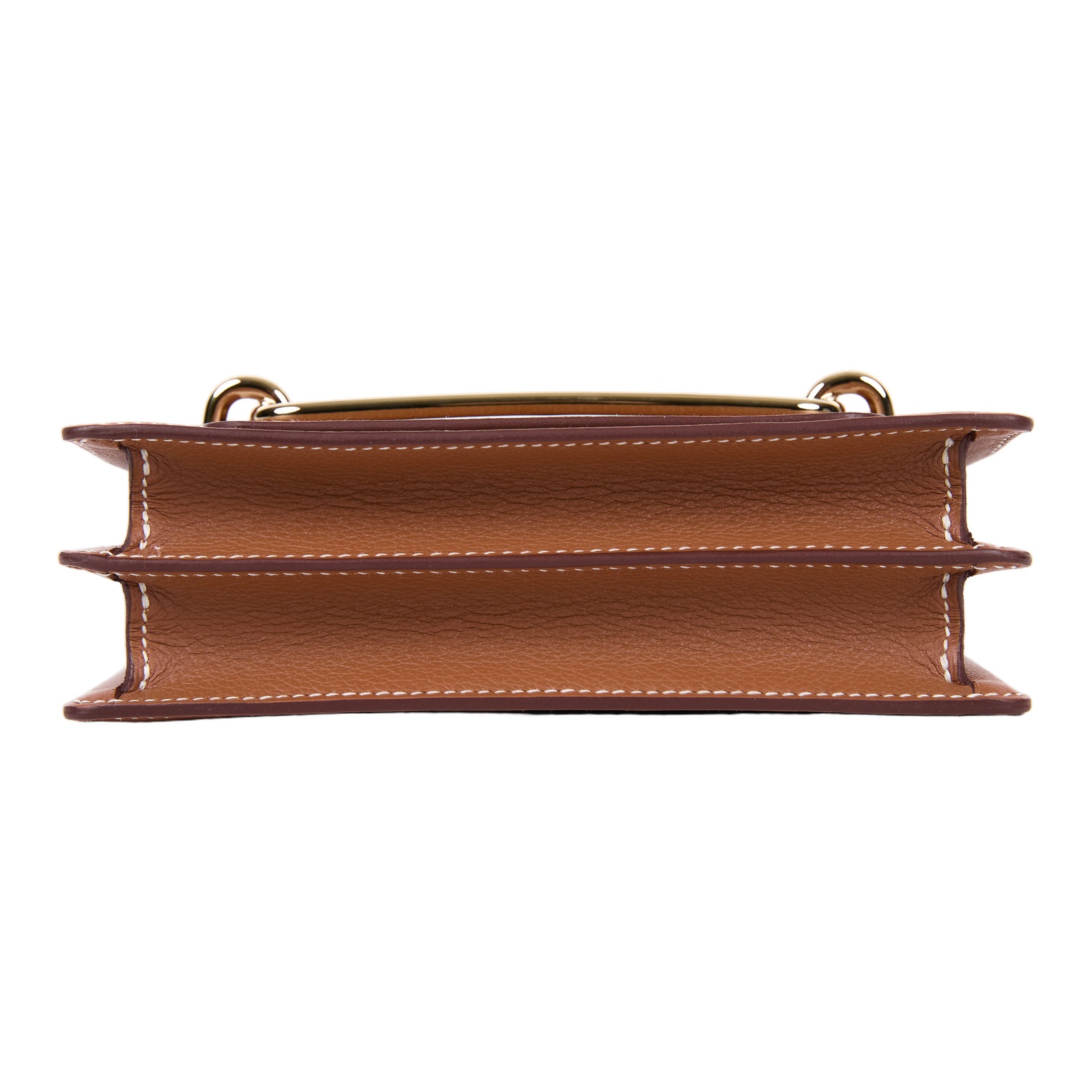 愛馬仕 Hermes Roulis 豬鼻子 斜背包 18 Mini 金色五金 金棕色 H070510CP37 /WHA851CY  原廠盒子/防塵袋/購買證明