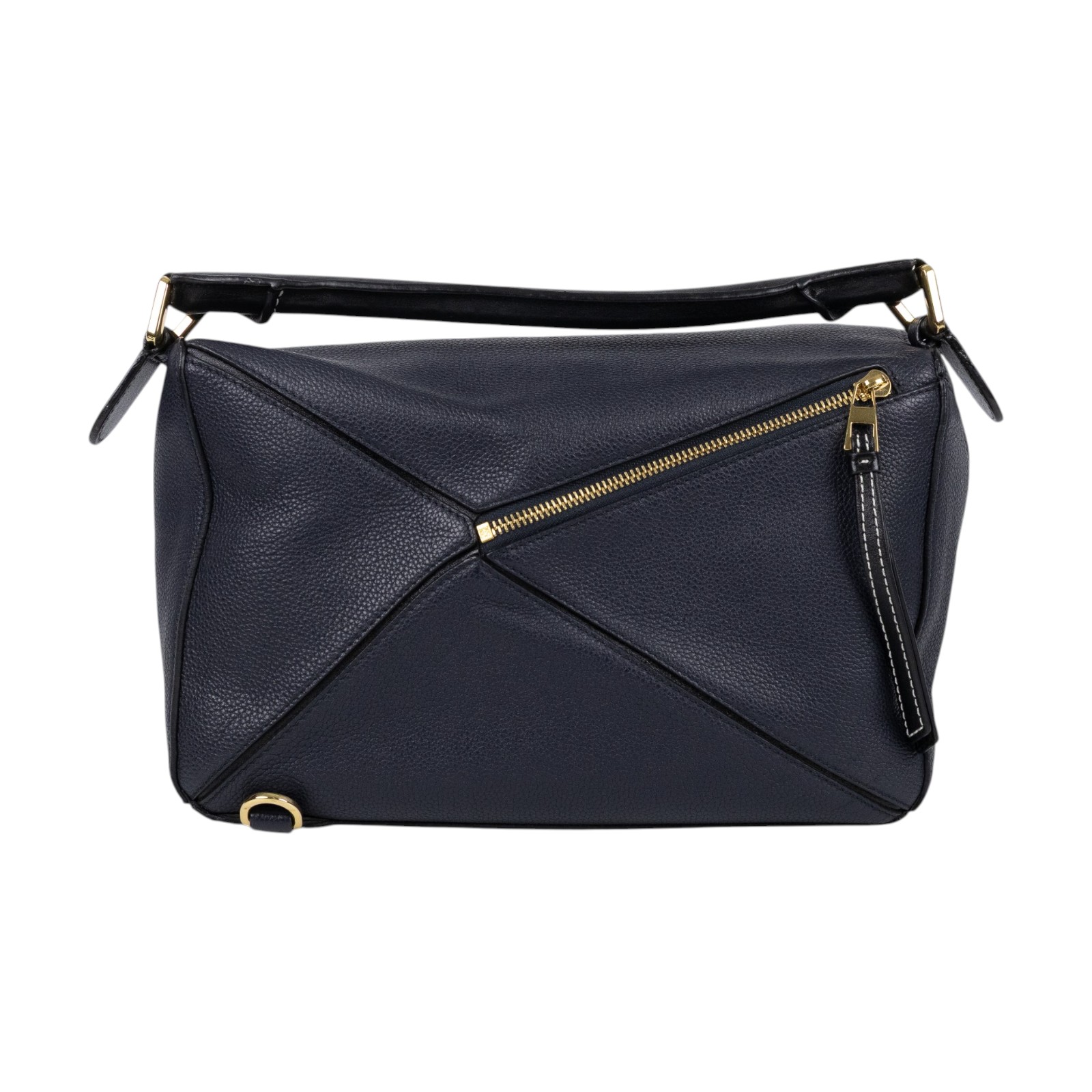 羅意威 LOEWE Medium Puzzle bag 中型 手提 斜背 肩背包 32212KBS20 深藍 PUZZLE MEDIUM 防塵袋/背帶