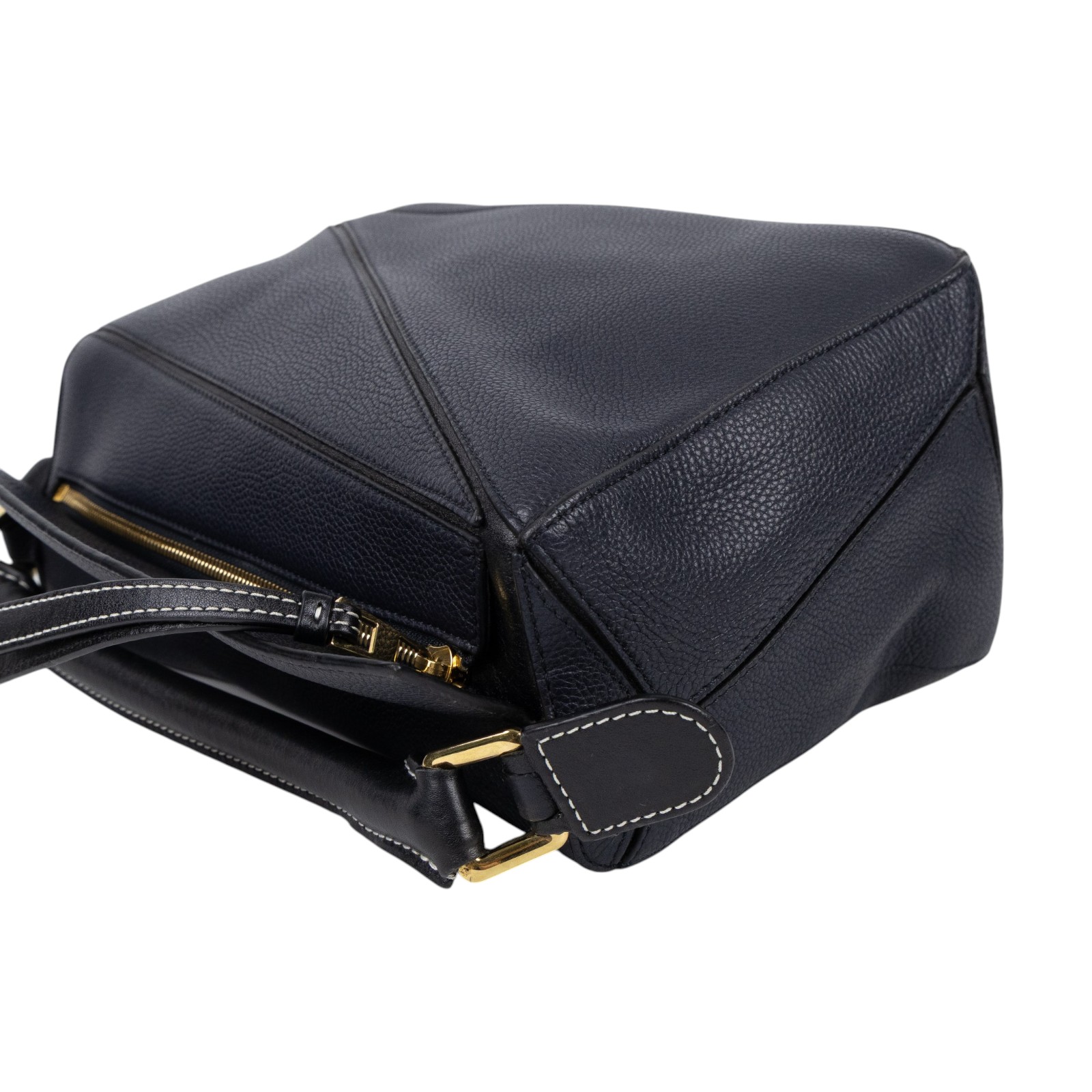 羅意威 LOEWE Medium Puzzle bag 中型 手提 斜背 肩背包 32212KBS20 深藍 PUZZLE MEDIUM 防塵袋/背帶