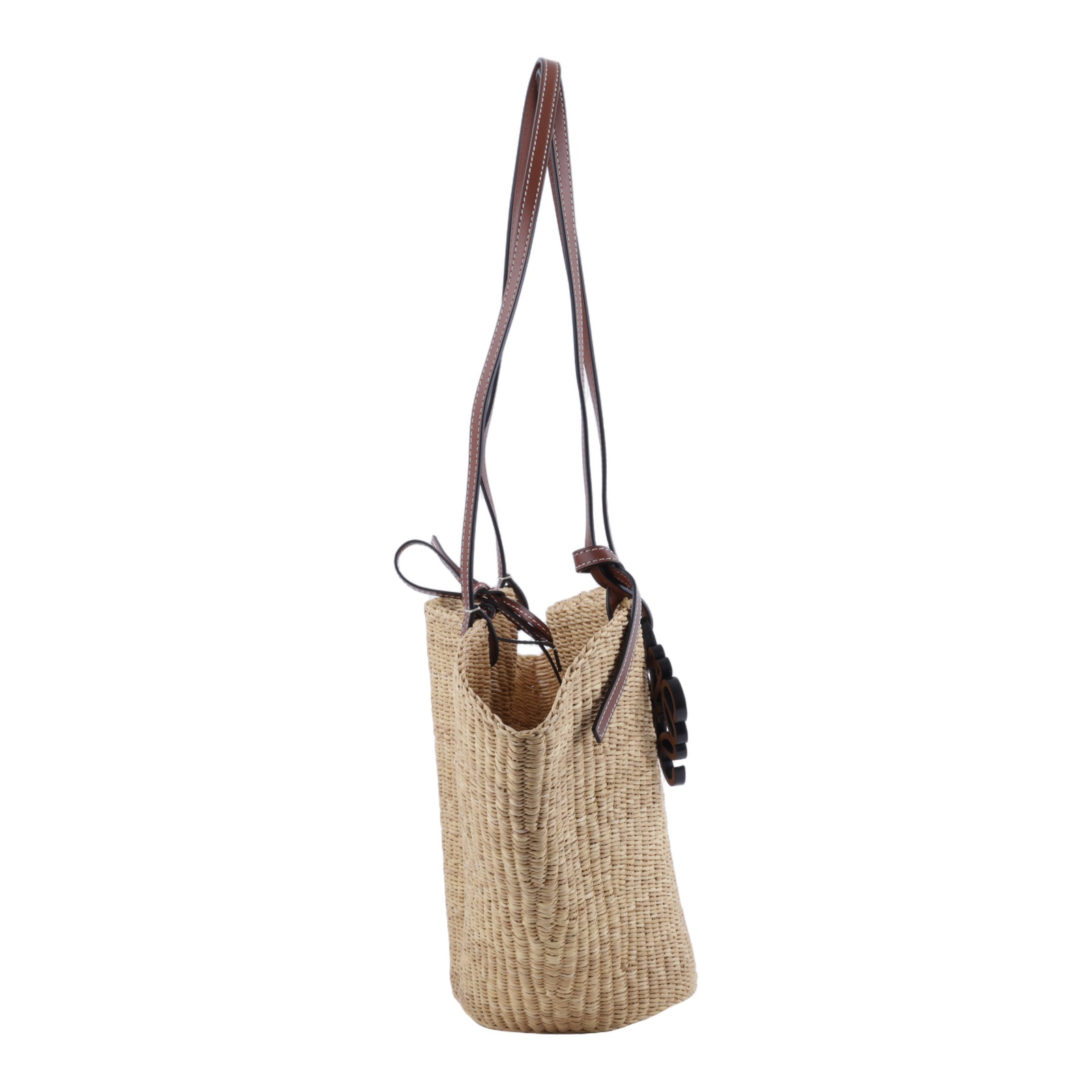 羅意威 LOEWE Shell Basket Bag 手提包 小型 A223096X06 草編SHELL BASKET肩背包 小號 防塵袋