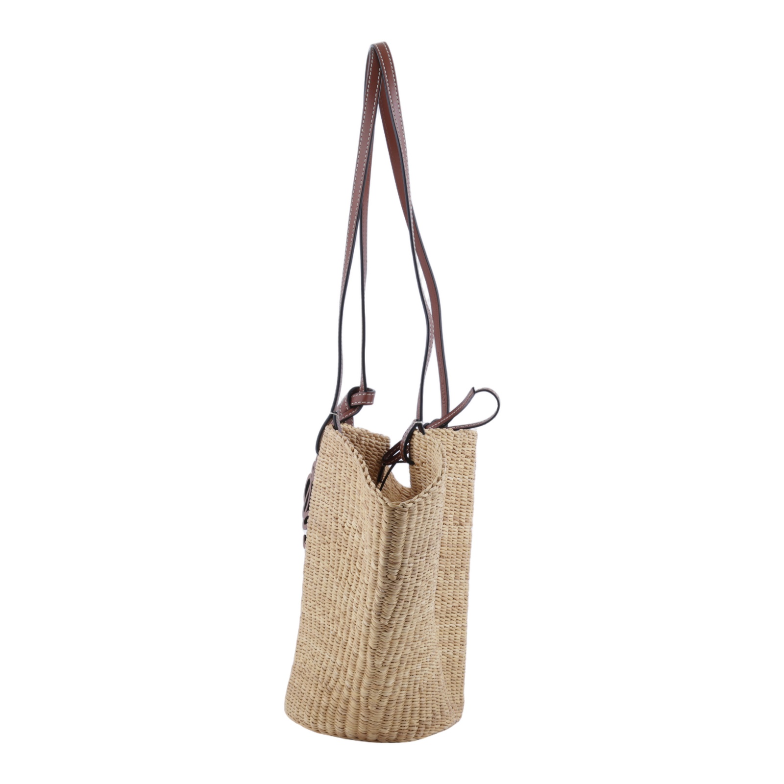 羅意威 LOEWE Shell Basket Bag 手提包 小型 A223096X06 草編SHELL BASKET肩背包 小號 防塵袋