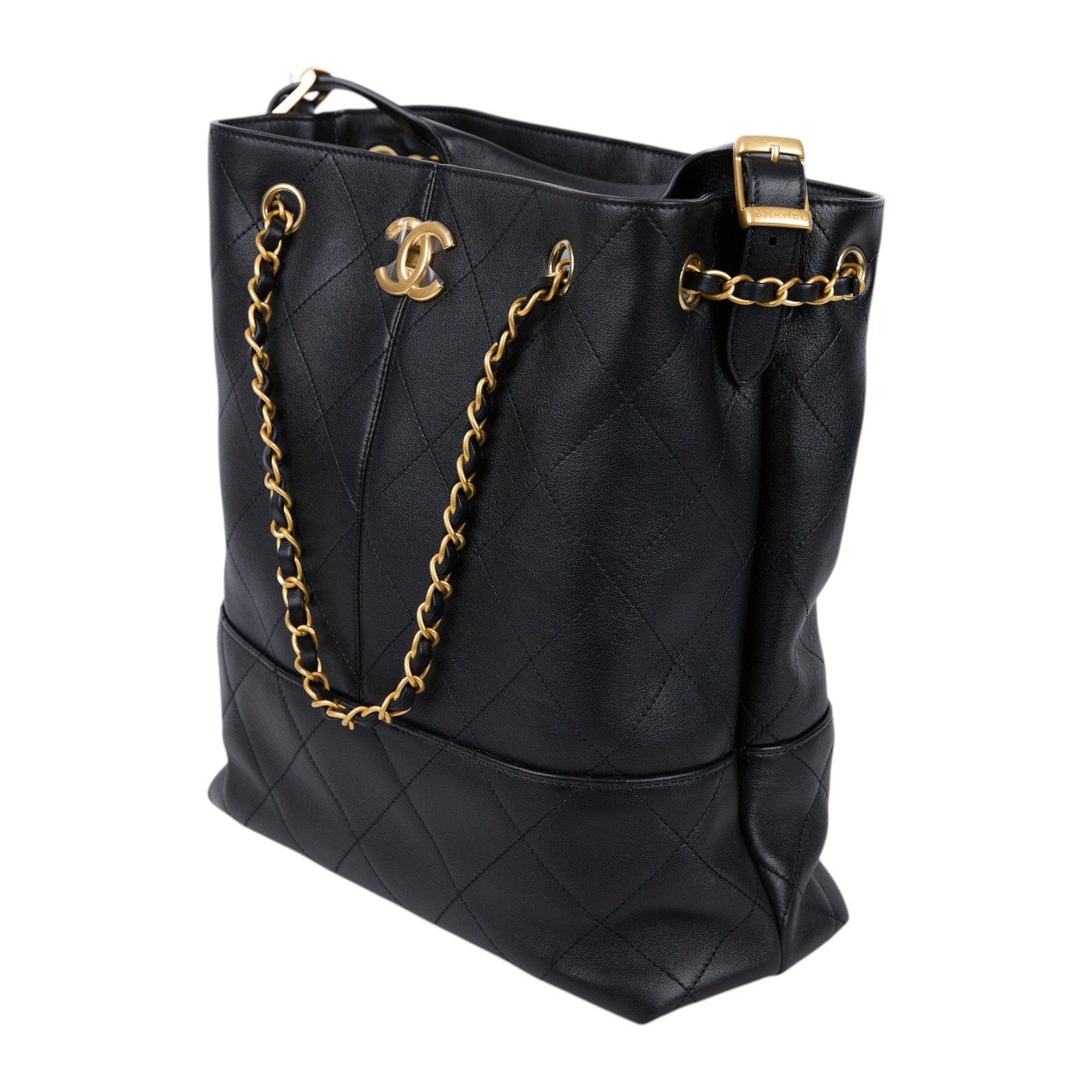 香奈兒 CHANEL 25A 高級手工坊 購物包 水桶包 AS5635 晶片款  防塵袋