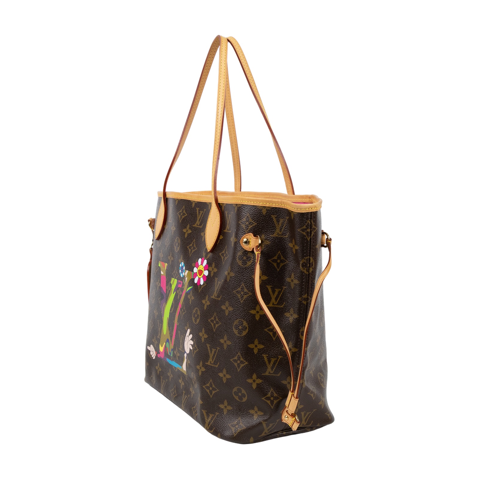 路易威登 LOUIS VUITTON Neverfull MM 托特包 村上隆 聯名 M95560 原花村上隆NERVERFULL MM 防塵袋