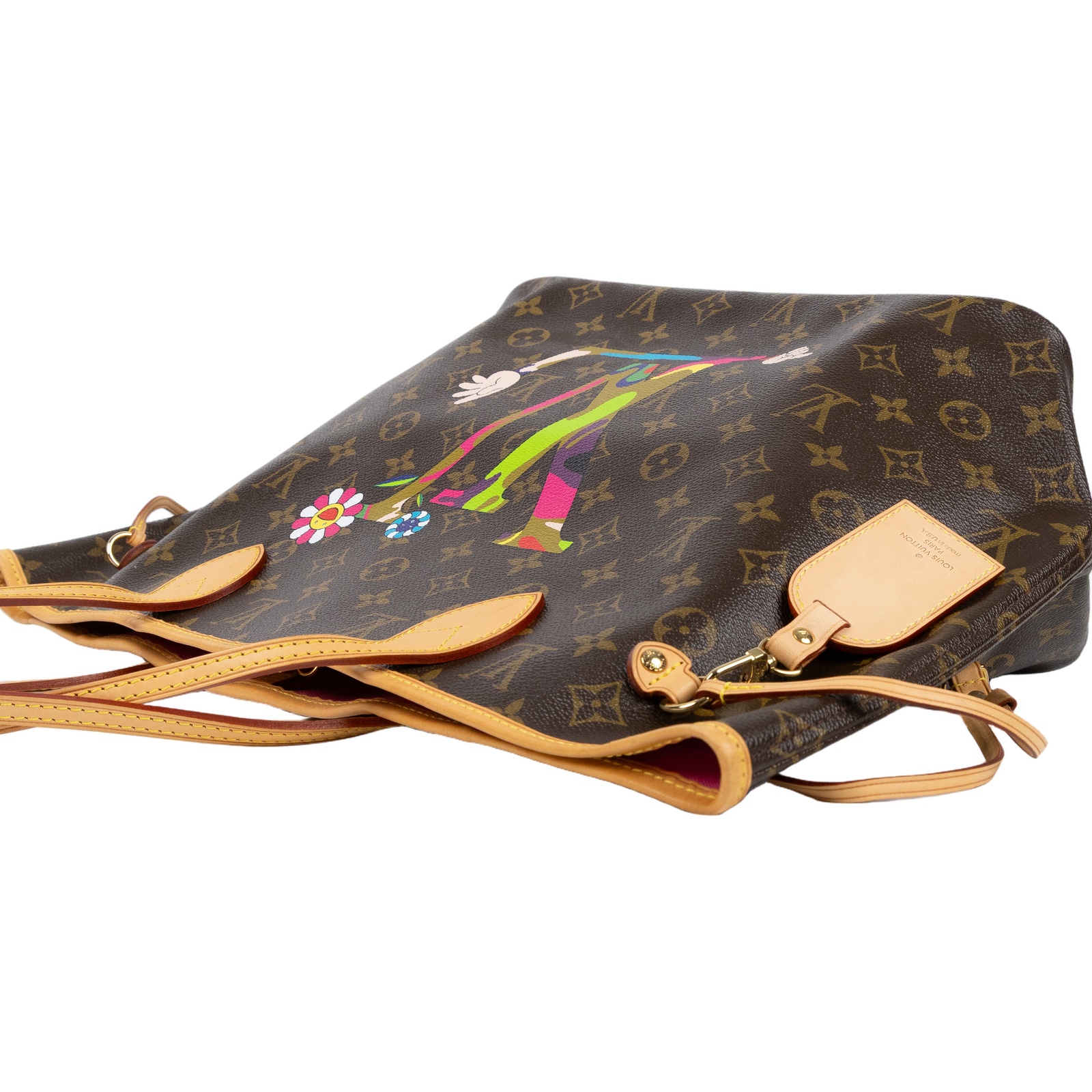 路易威登 LOUIS VUITTON Neverfull MM 托特包 村上隆 聯名 M95560 原花村上隆NERVERFULL MM 防塵袋