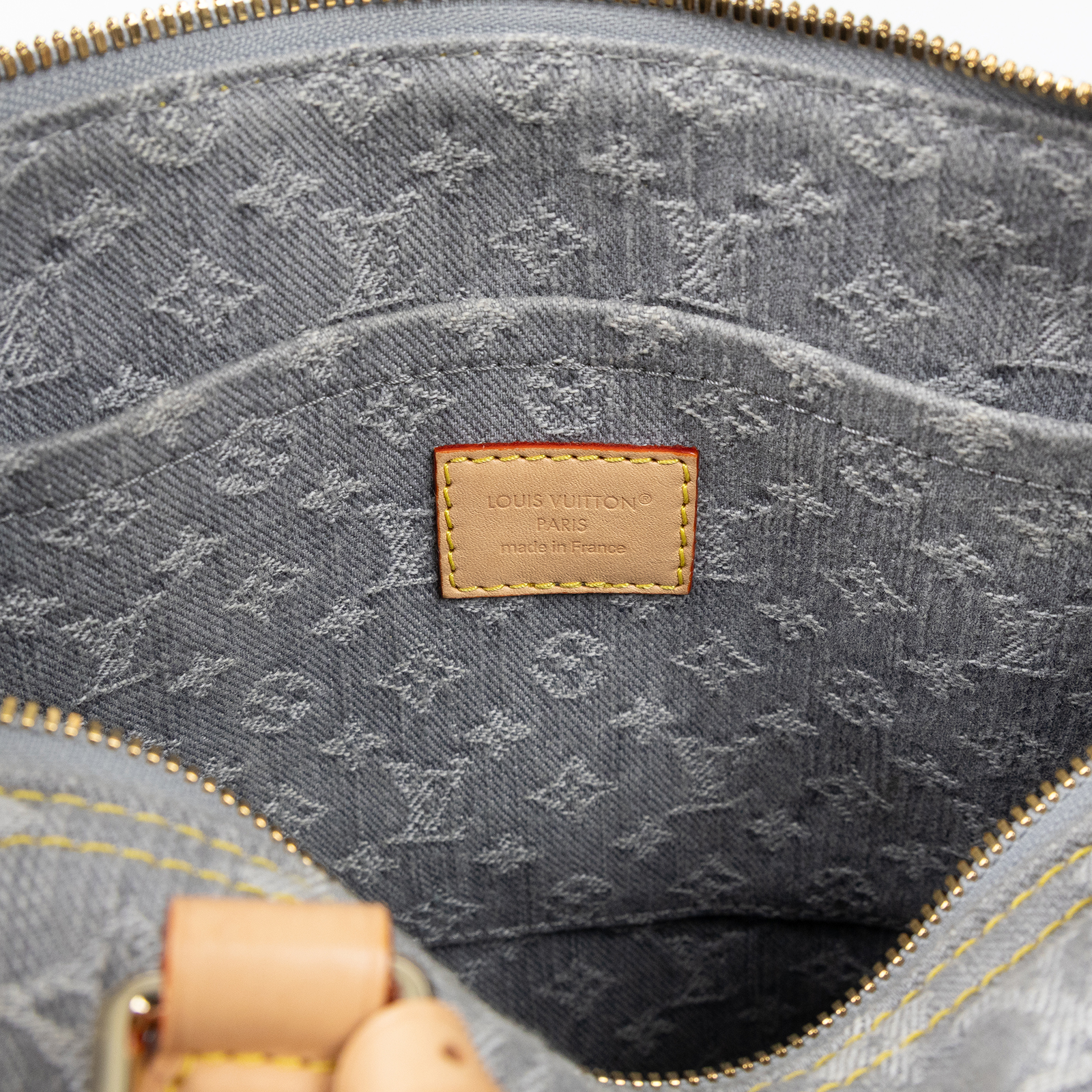路易威登 LOUIS VUITTON Speedy Soft 30 手提包 波士頓包 牛仔 M13344 晶片款  防塵袋/背帶/吊牌/鎖組