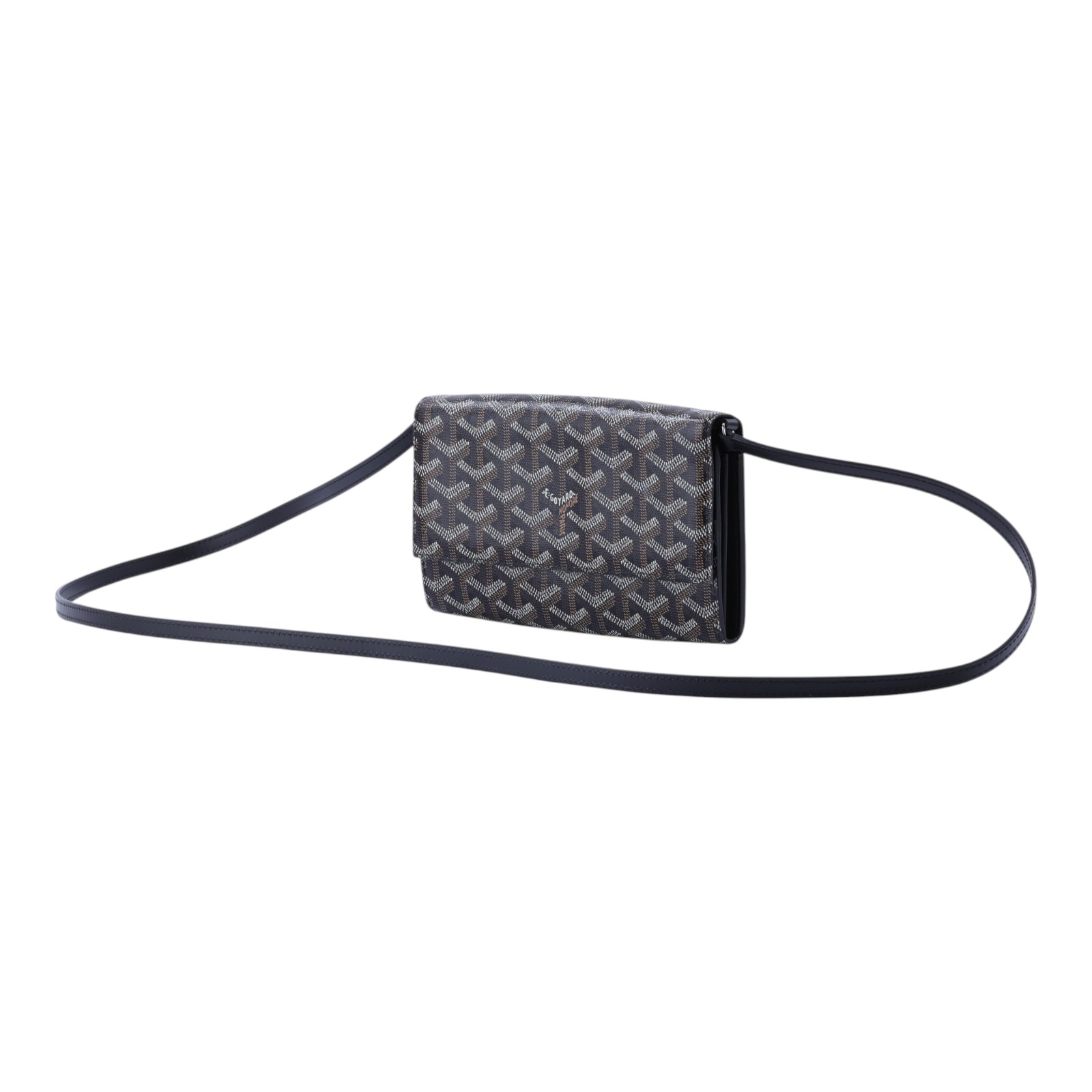 高雅德 GOYARD Varenne Continental Wallet 錢包 長夾 斜背包 VAREN3MMLTY 黑Varenne WOC 防塵袋2/背帶