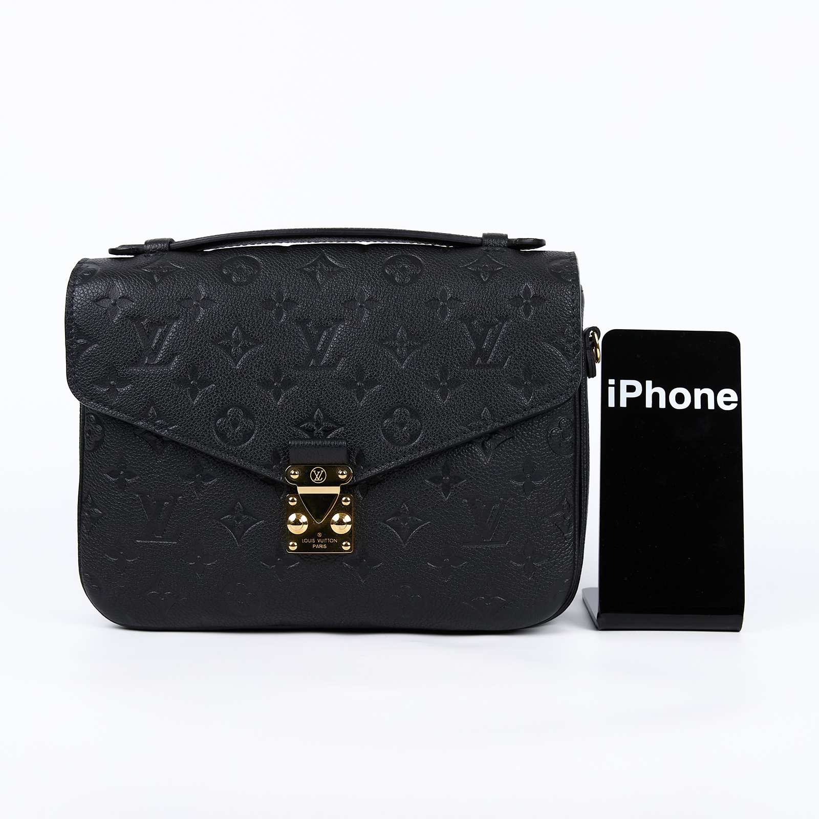 路易威登 LOUIS VUITTON Pochette Métis 壓花牛皮 釦式 手提 斜背包 M41487 晶片款  防塵袋/背帶