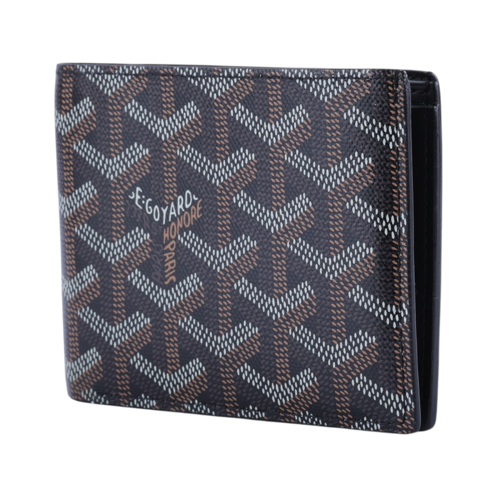 高雅德 GOYARD Saint Florentin 錢包 短夾 STFLO2PMLTY 黑Saint-Florentin 短夾 原廠盒子/購買證明