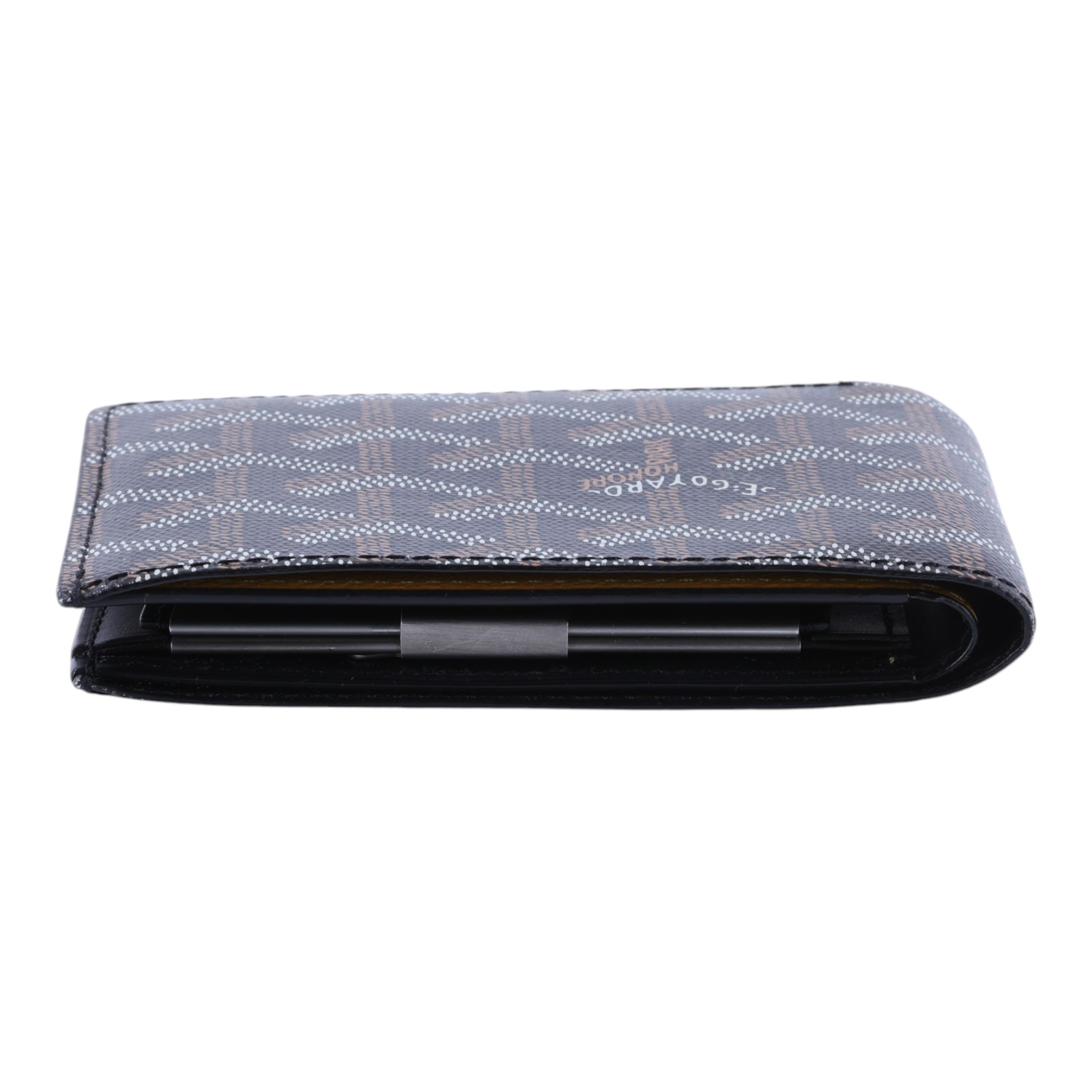 高雅德 GOYARD Saint Florentin 錢包 短夾 STFLO2PMLTY 黑Saint-Florentin 短夾 原廠盒子/購買證明