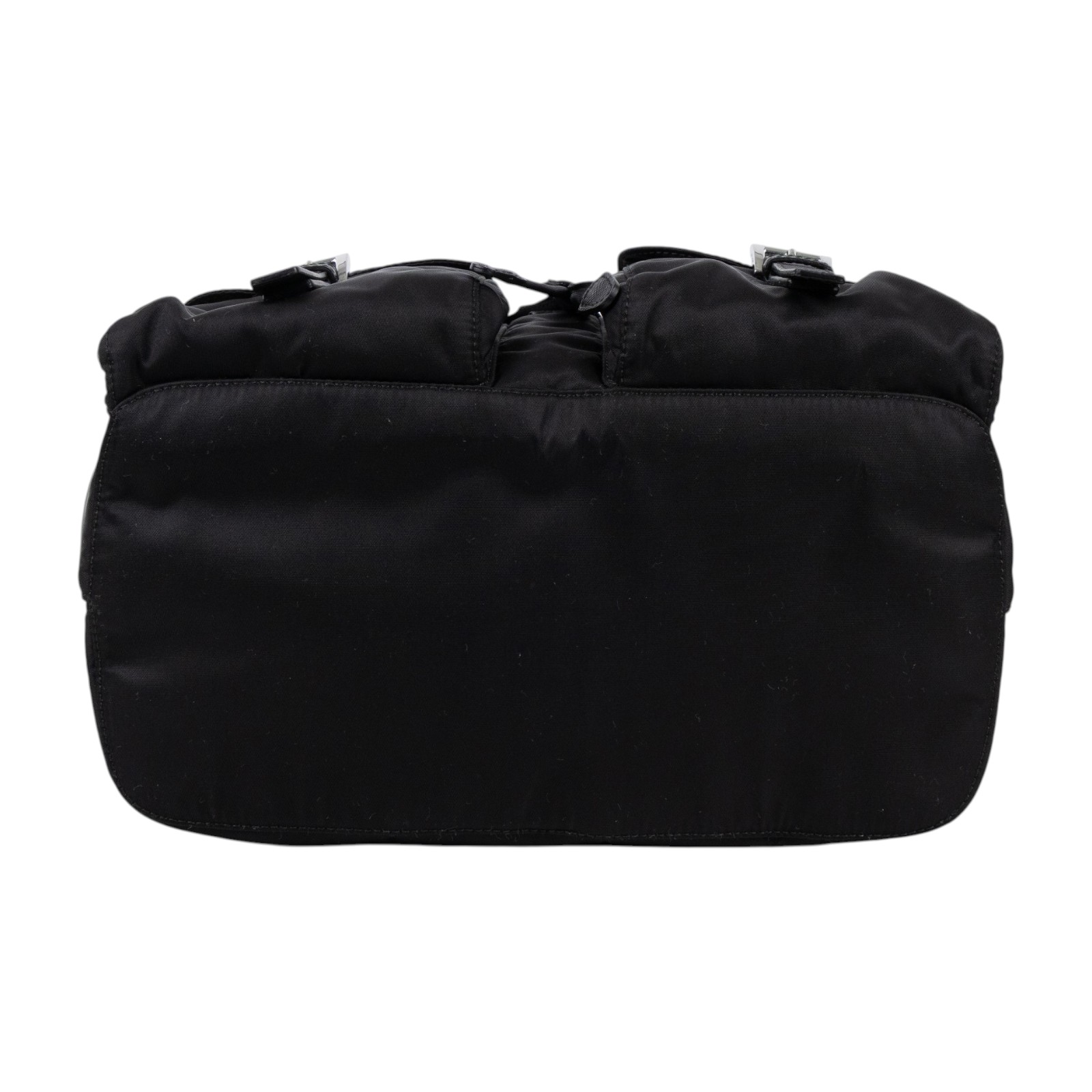 普拉達 PRADA Re-Nylon 中型 背囊 後背包 化妝袋 1BZ811_RV44 黑尼龍後背包 防塵袋/內袋