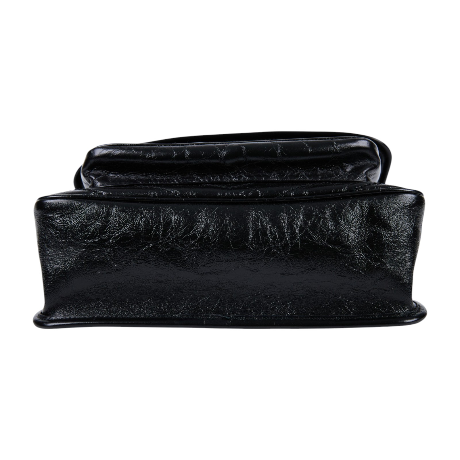 聖羅蘭 YSL SAINT LAURENT Niki 復古皮革 中型手袋 6331840EN08 SO BLACK NIKI 中號 防塵袋