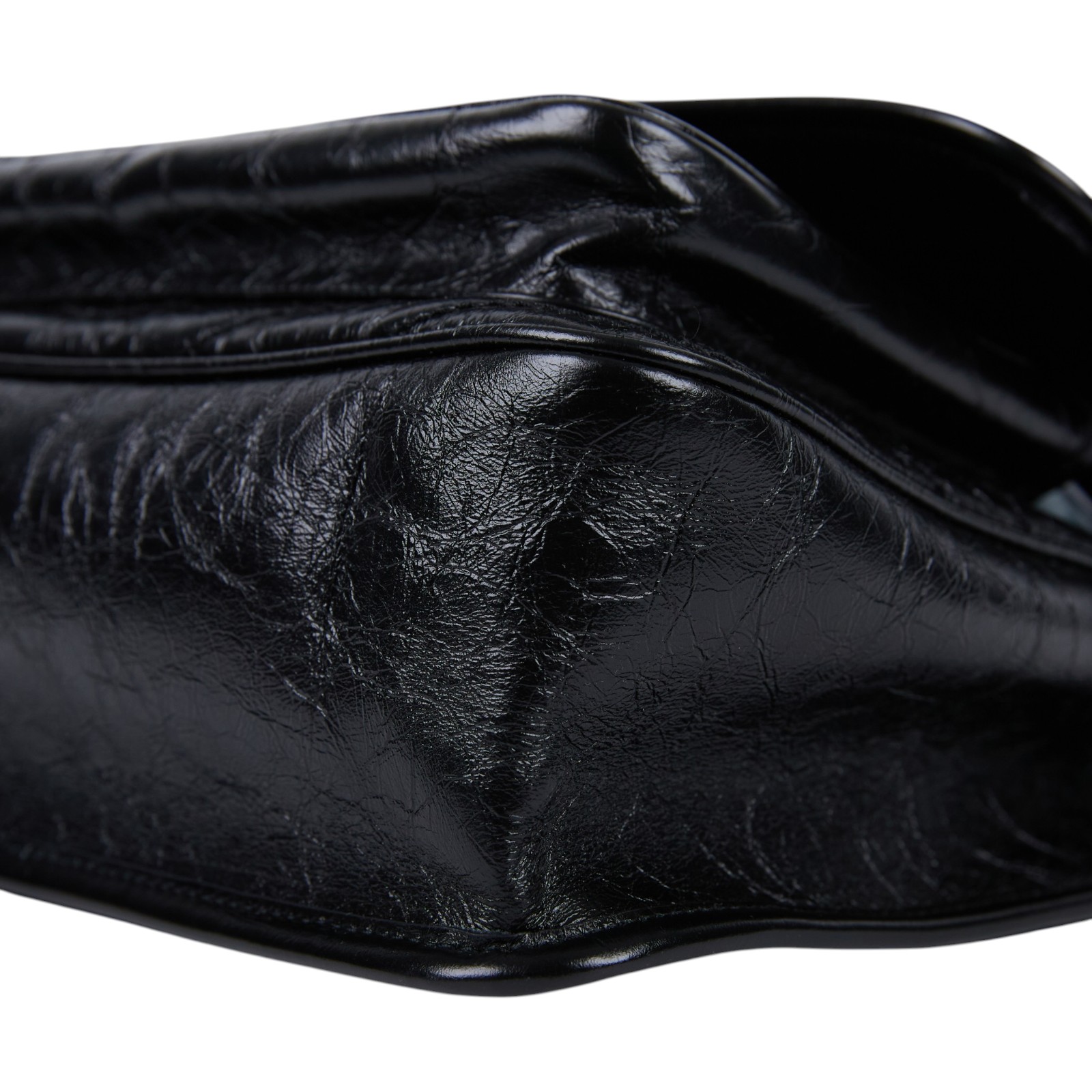 聖羅蘭 YSL SAINT LAURENT Niki 復古皮革 中型手袋 6331840EN08 SO BLACK NIKI 中號 防塵袋
