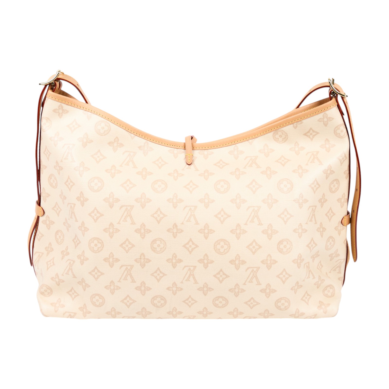 路易威登 LOUIS VUITTON CarryAll MM 肩背包 斜背包 M27948 晶片款 原花130周年紀念CARRYALL MM 內袋