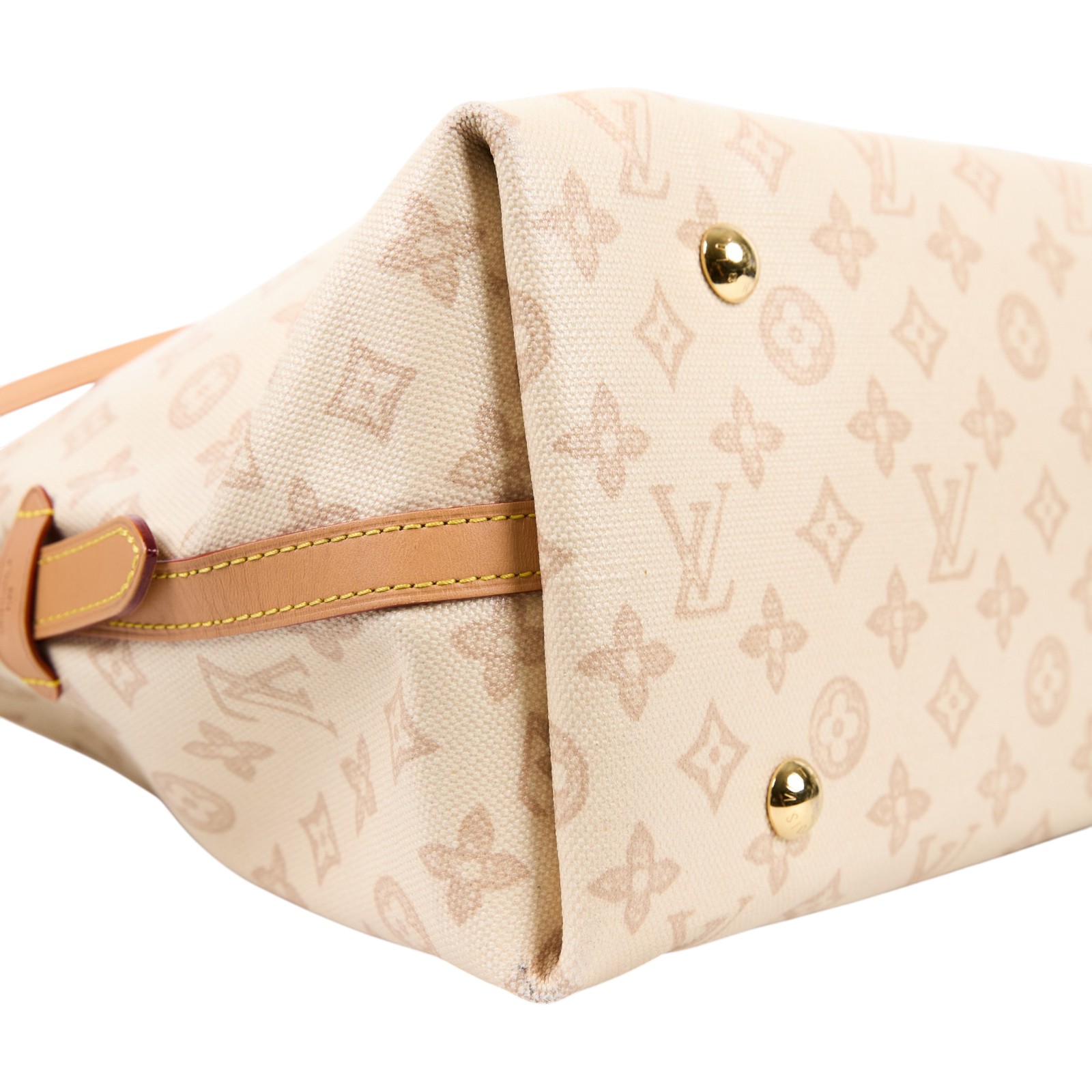 路易威登 LOUIS VUITTON CarryAll MM 肩背包 斜背包 M27948 晶片款 原花130周年紀念CARRYALL MM 內袋