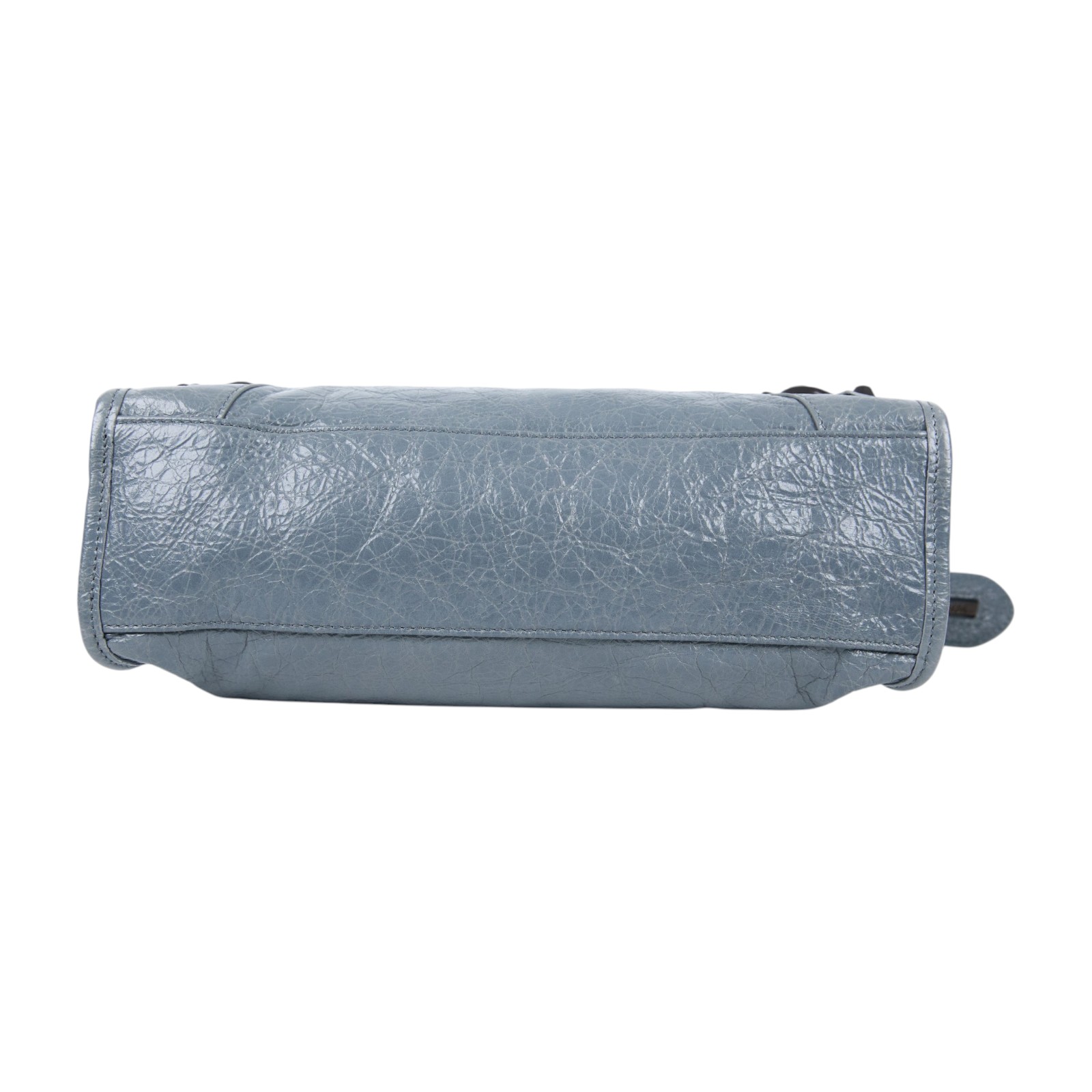 巴黎世家 BALENCIAGA Le City Bag Small 8657622ACFH 灰藍Le City Small 背帶/鏡子