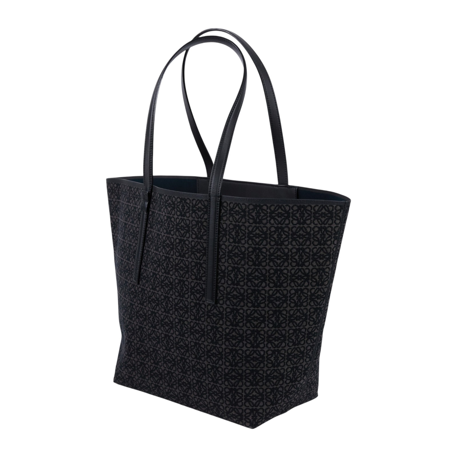 羅意威 LOEWE Anagram T Tote 托特包 肩背包 B657Z73X03 黑Anagram T  TOTE BAG 無附屬品