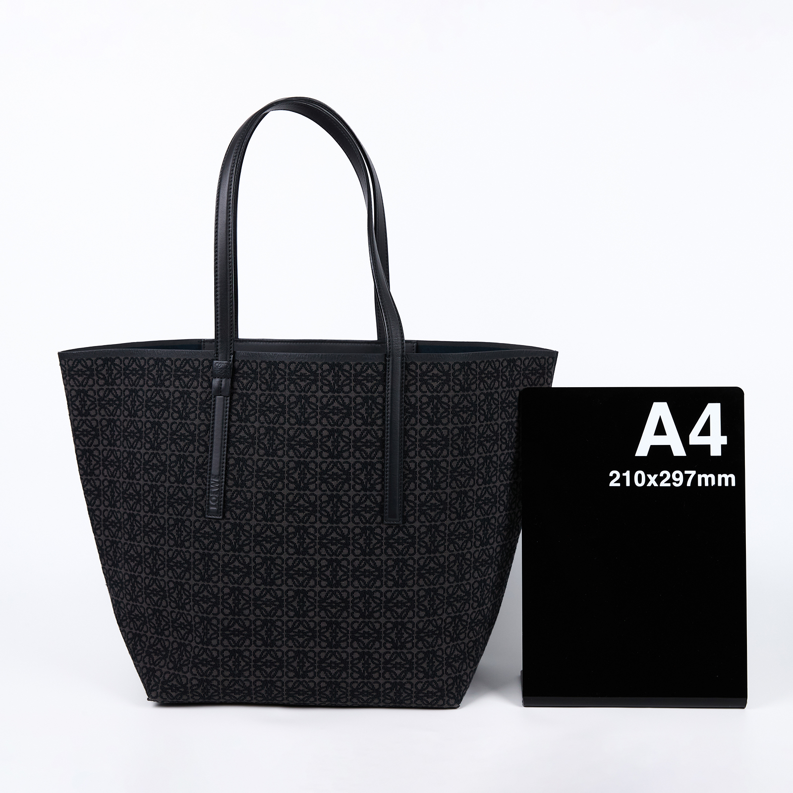羅意威 LOEWE Anagram T Tote 托特包 肩背包 B657Z73X03 黑Anagram T  TOTE BAG 無附屬品