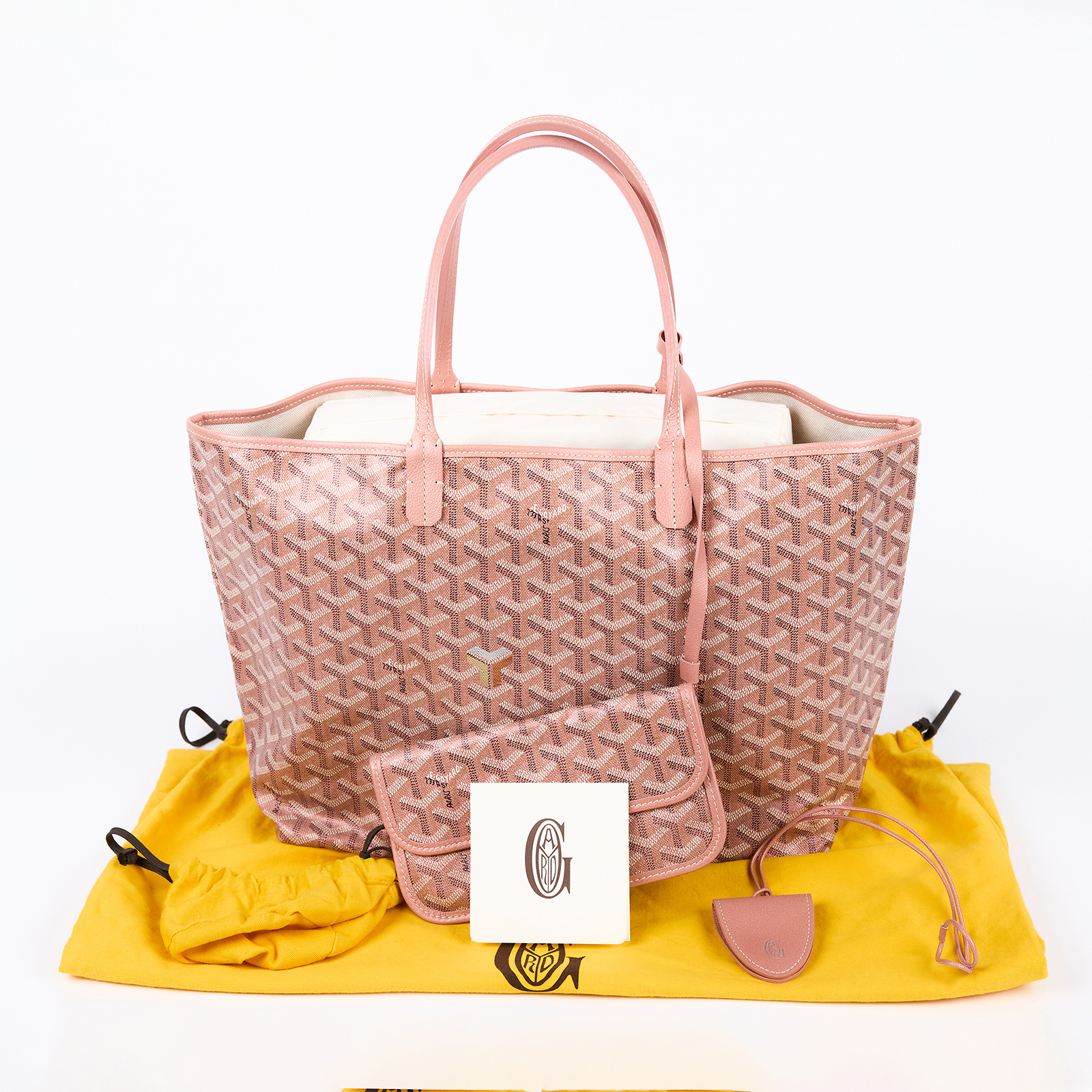 高雅德 GOYARD Saint Louis PM Bag 托特包 STLOUIPMLTY  防塵袋/磁吸夾/內袋