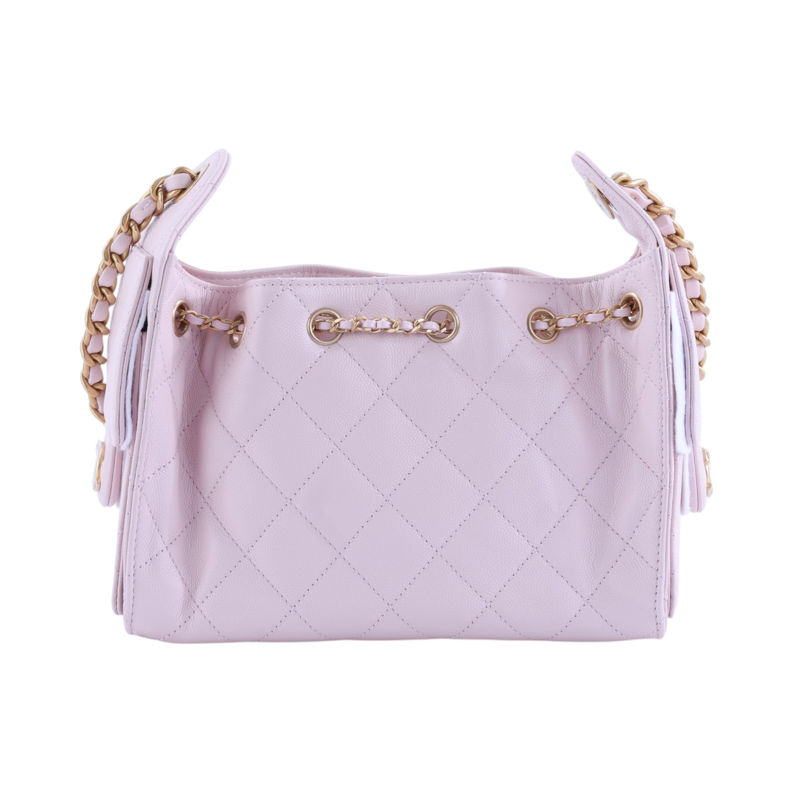 香奈兒 CHANEL 25 迷你包 AS5631 晶片款 粉25包 MINI 原廠盒子/防塵袋