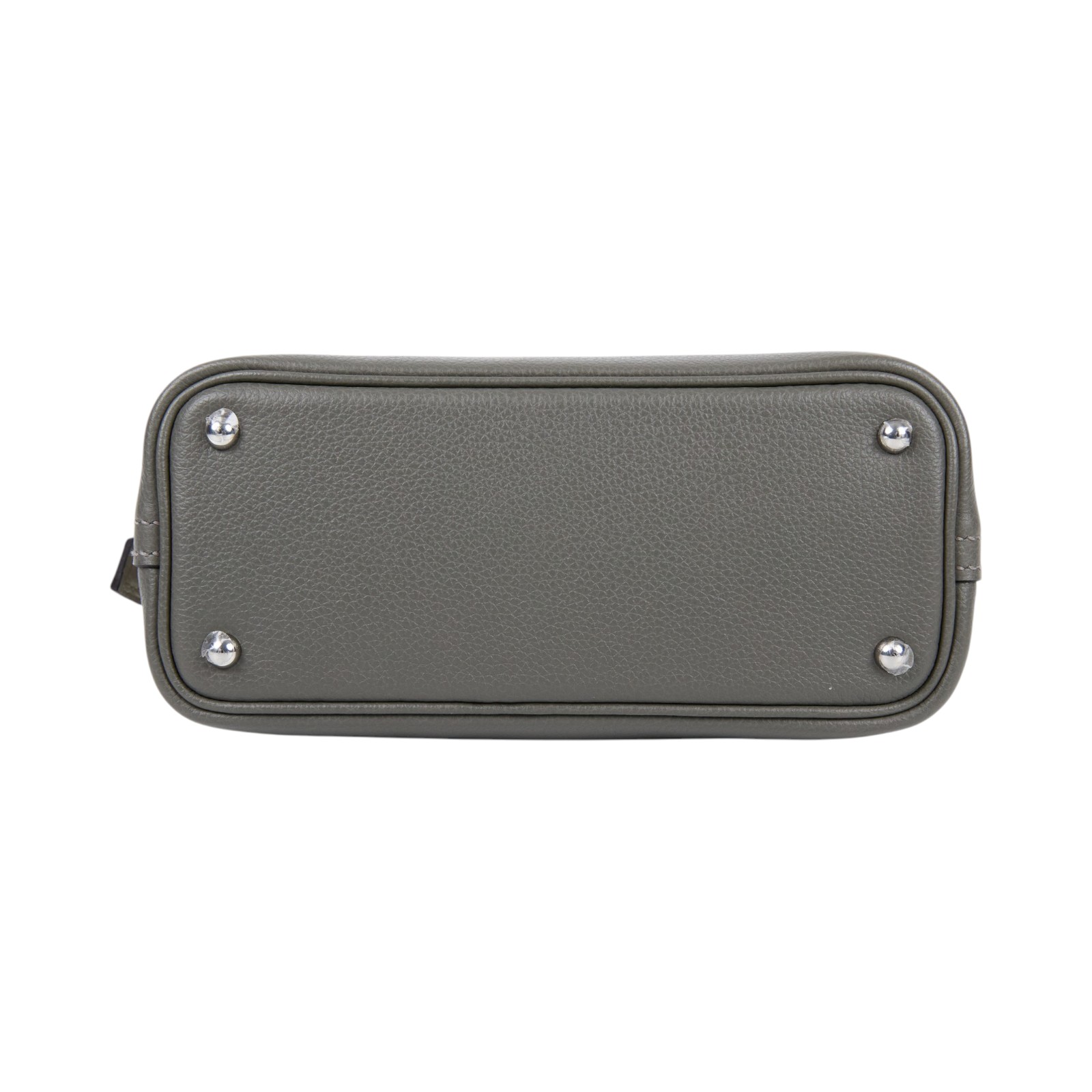 愛馬仕 Hermes Bolide Bag 1923 柏莉包 mini 銀色五金 積雨雲灰 H073444CK0L BIT354GI  原廠盒子/防塵袋/背帶
