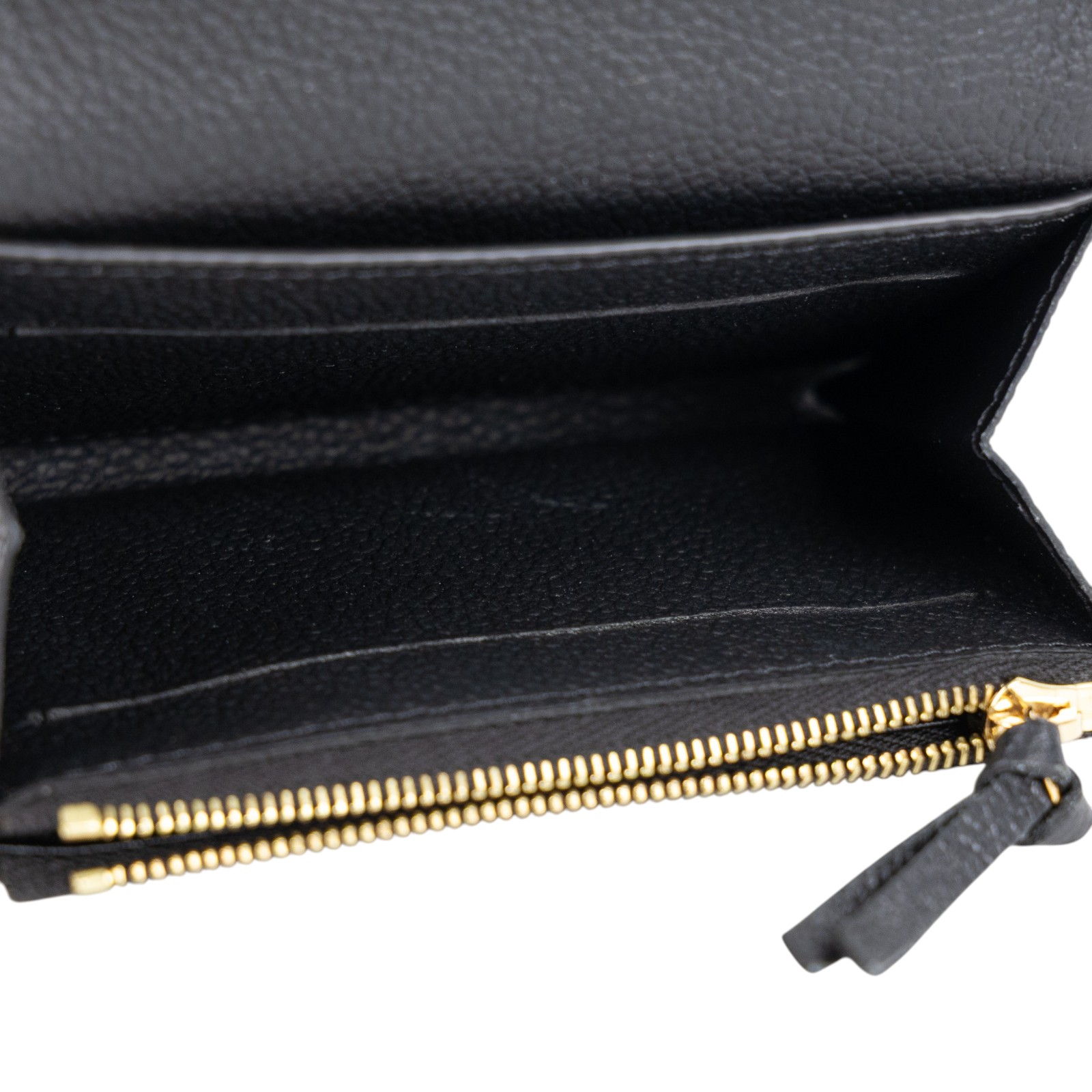 路易威登 LOUIS VUITTON Rosalie 零錢包 黑色 M81455 晶片款 黑原花壓紋Rosalie零錢包 原廠盒子/防塵袋