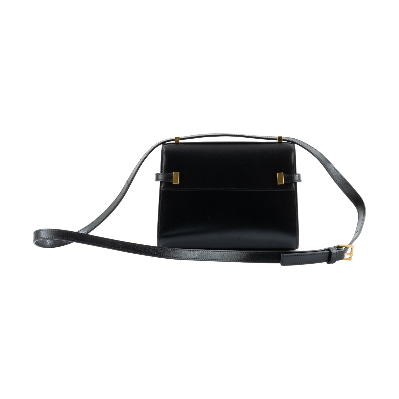 聖羅蘭 YSL SAINT LAURENT Manhattan mini 迷你 肩背包 7277660SX0W 黑MANHATTAN MINI 無附屬品
