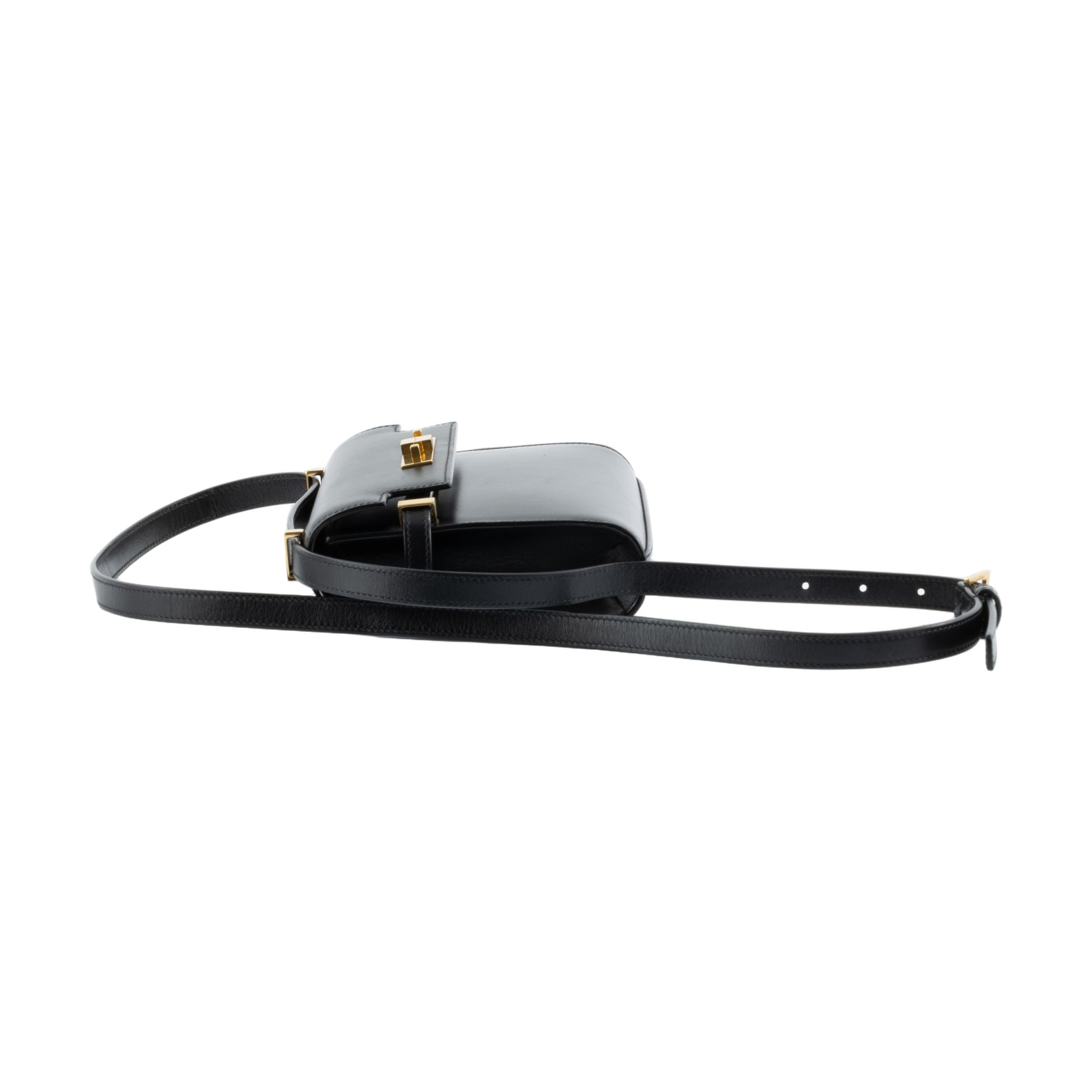 聖羅蘭 YSL SAINT LAURENT Manhattan mini 迷你 肩背包 7277660SX0W 黑MANHATTAN MINI 無附屬品