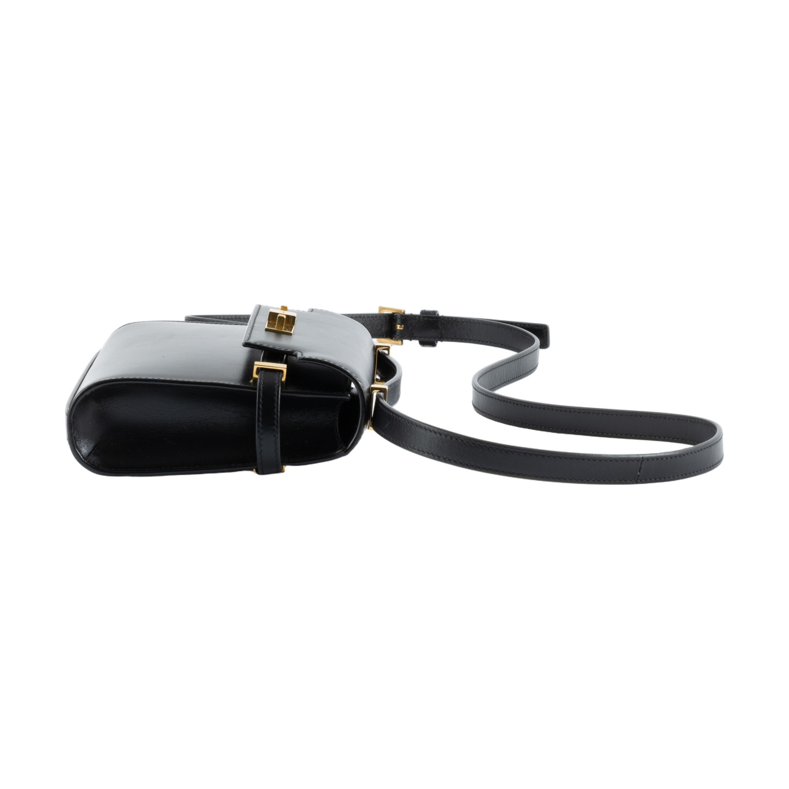 聖羅蘭 YSL SAINT LAURENT Manhattan mini 迷你 肩背包 7277660SX0W 黑MANHATTAN MINI 無附屬品