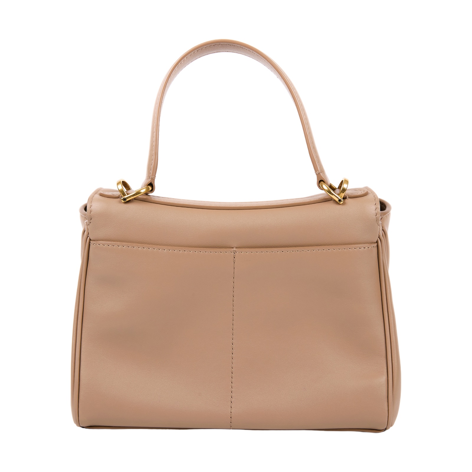 巴黎世家 BALENCIAGA Rodeo Mini 手提包 金色五金 7954562AA4V 奶茶RODEO MINI 背帶/鑰匙圈吊牌