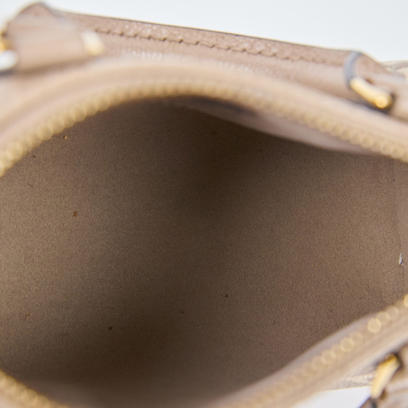路易威登 LOUIS VUITTON Nano Speedy 手提 斜背 肩背包 灰色 奶油色 M82890 晶片款  原廠盒子/防塵袋/背帶/購買證明