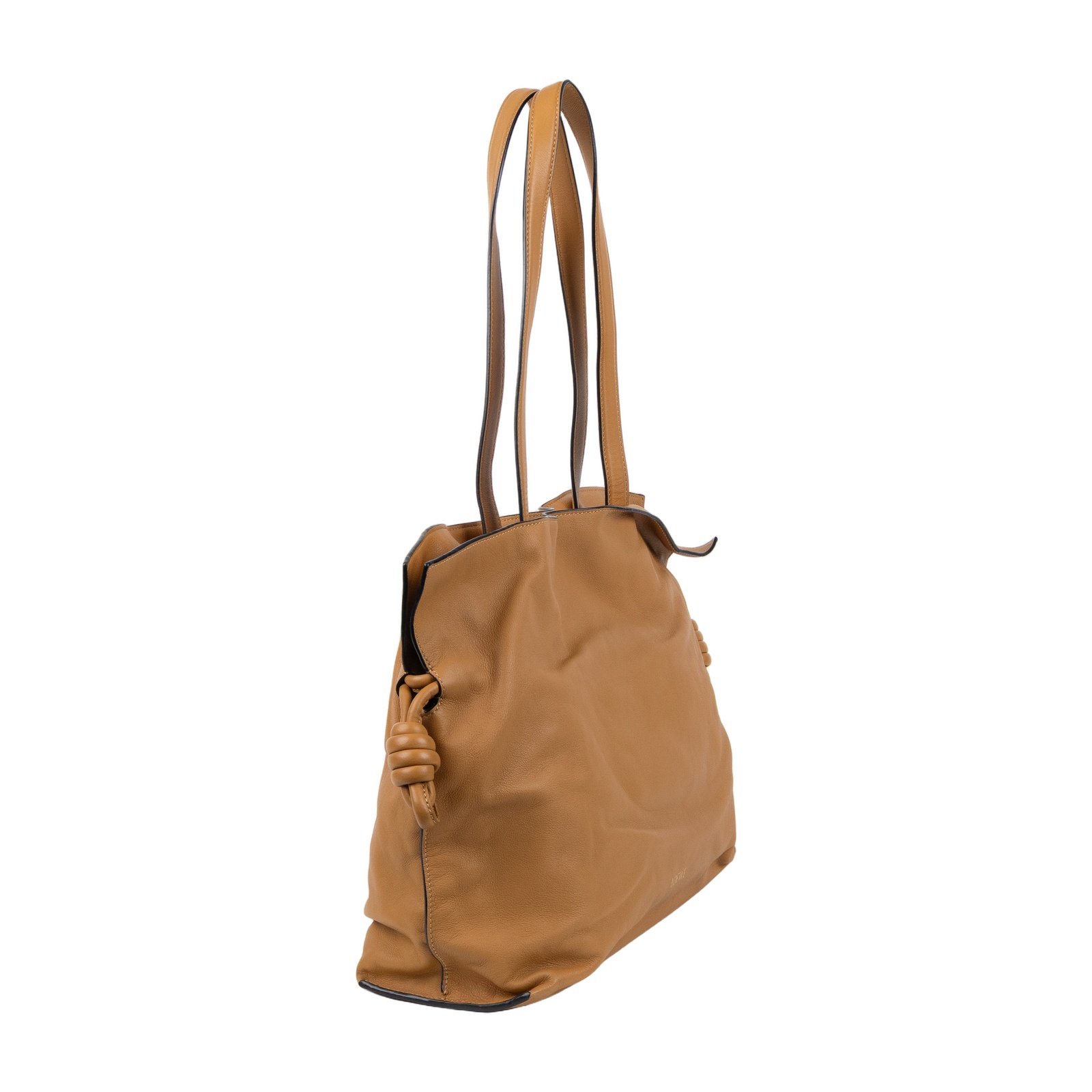羅意威 LOEWE Large Flamenco 大型 手提包 A411FL1X18 棕FLAMENCO CLUTCH LARGE 防塵袋