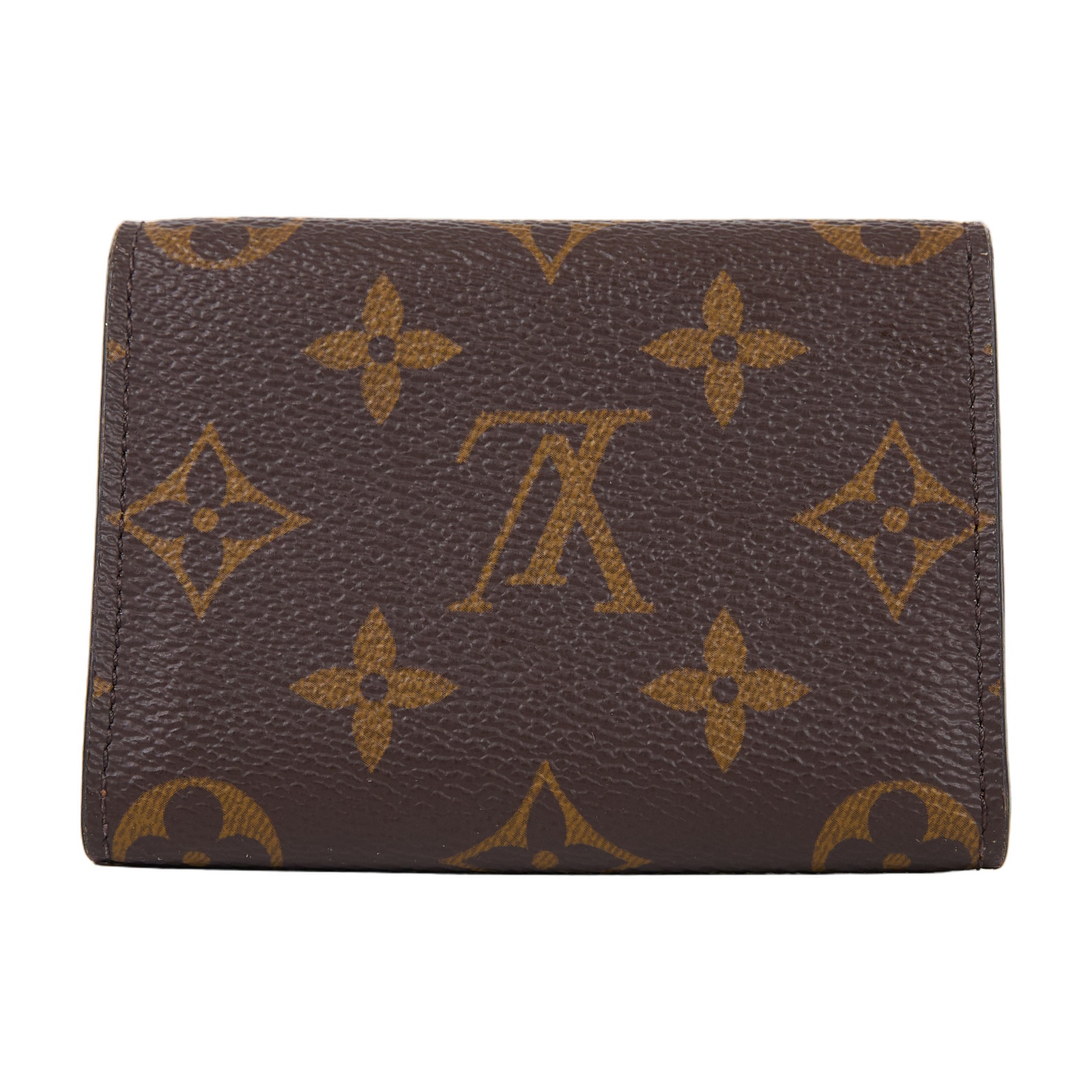 路易威登 LOUIS VUITTON Enveloppe Carte De Visite 卡片套 M63801 晶片款 原花卡夾 無附屬品