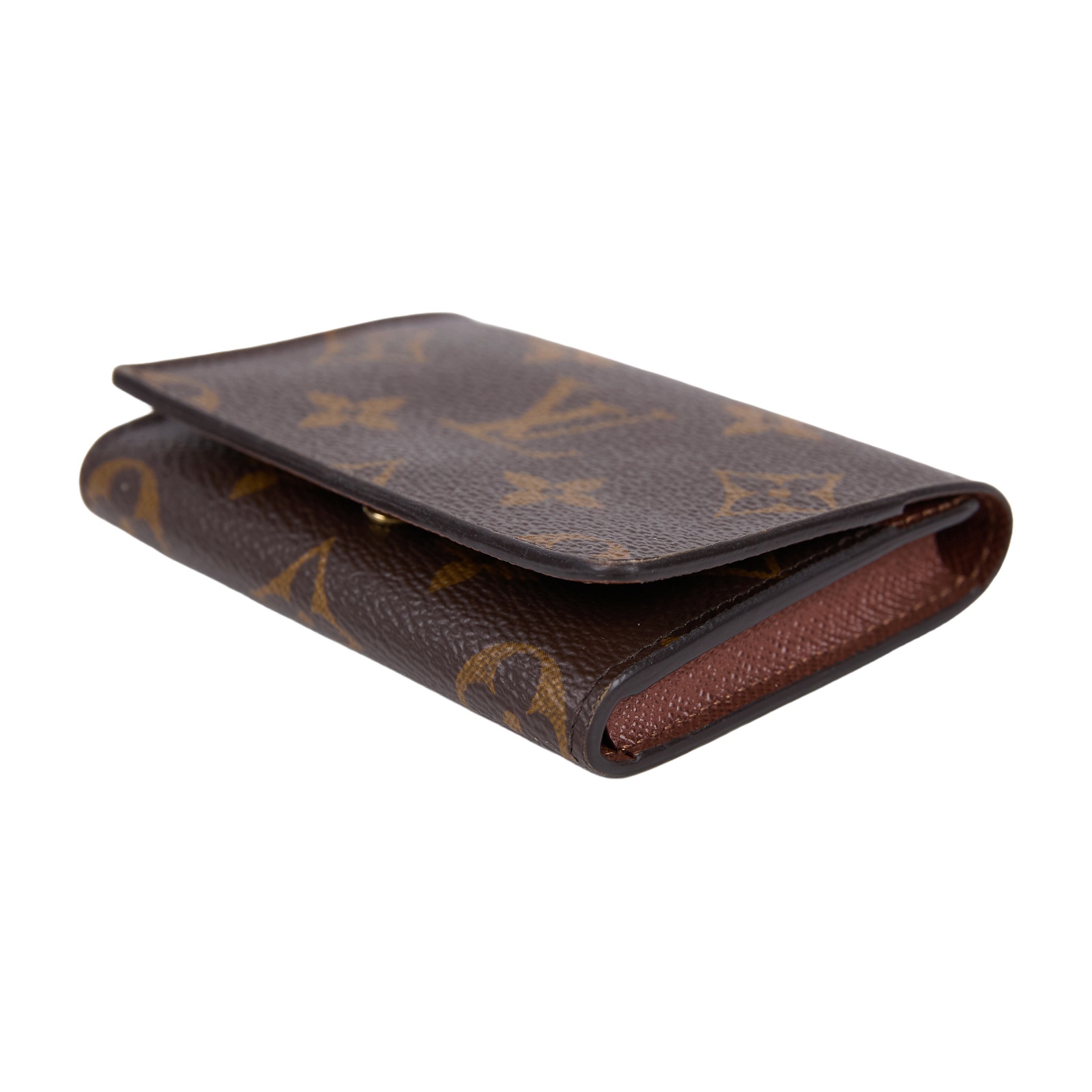 路易威登 LOUIS VUITTON Enveloppe Carte De Visite 卡片套 M63801 晶片款 原花卡夾 無附屬品
