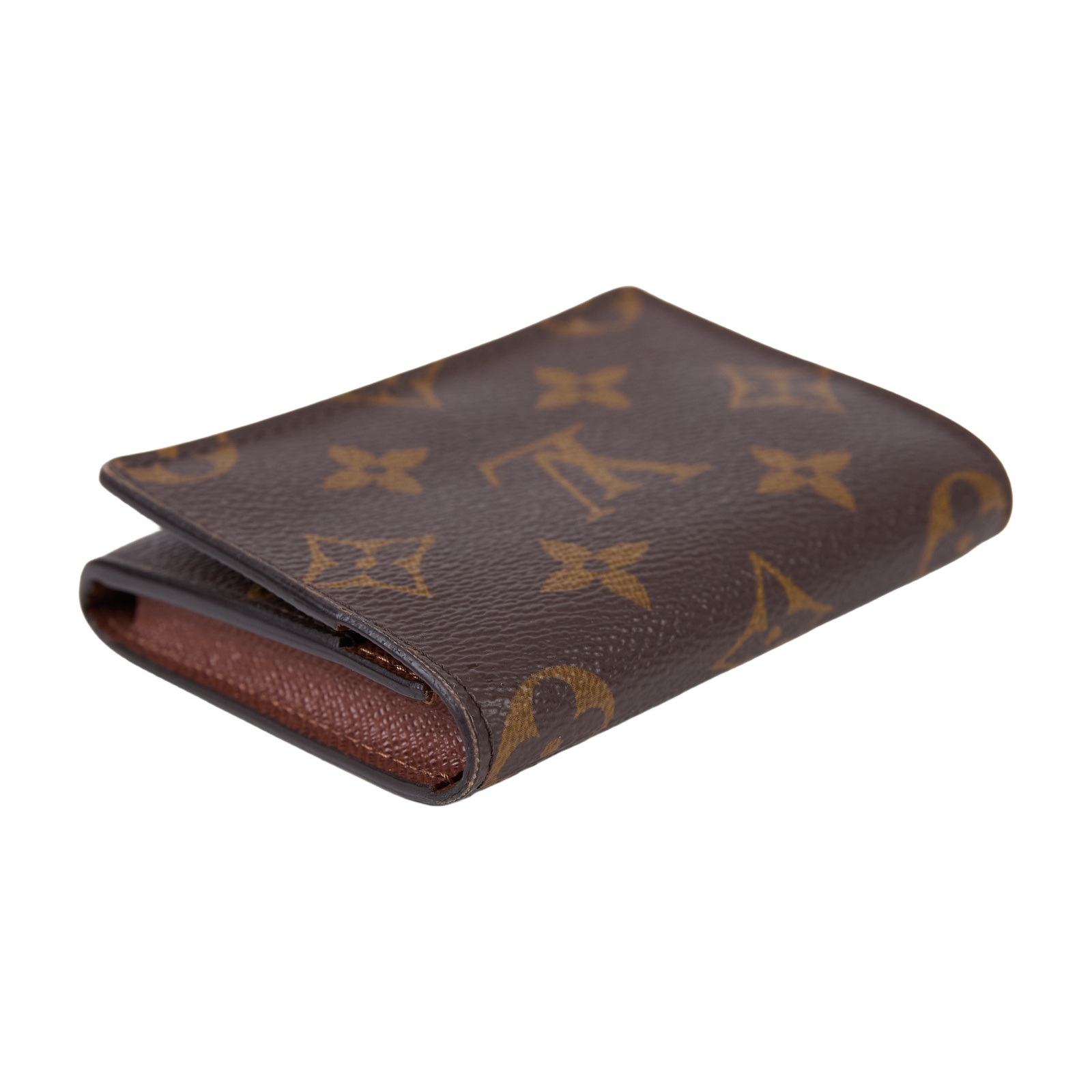 路易威登 LOUIS VUITTON Enveloppe Carte De Visite 卡片套 M63801 晶片款 原花卡夾 無附屬品