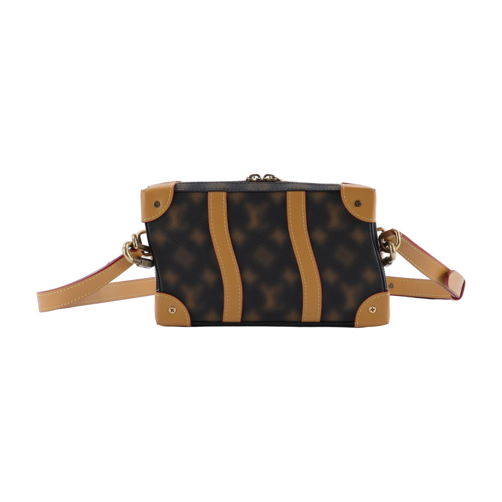 路易威登 LOUIS VUITTON Soft Trunk 盒子包 肩背包 斜背包 M81580 晶片款 Soft Trunk扭曲波浪造型盒子包 防塵袋/背帶