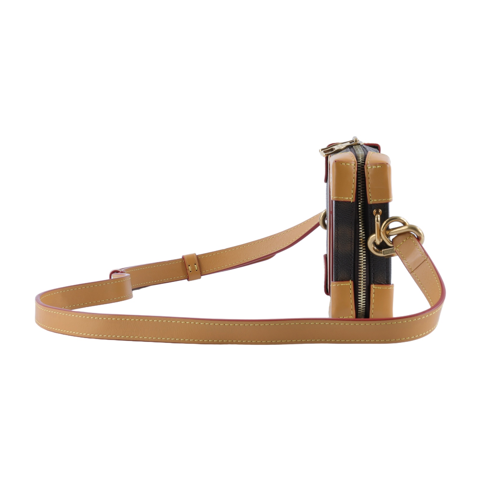 路易威登 LOUIS VUITTON Soft Trunk 盒子包 肩背包 斜背包 M81580 晶片款 Soft Trunk扭曲波浪造型盒子包 防塵袋/背帶