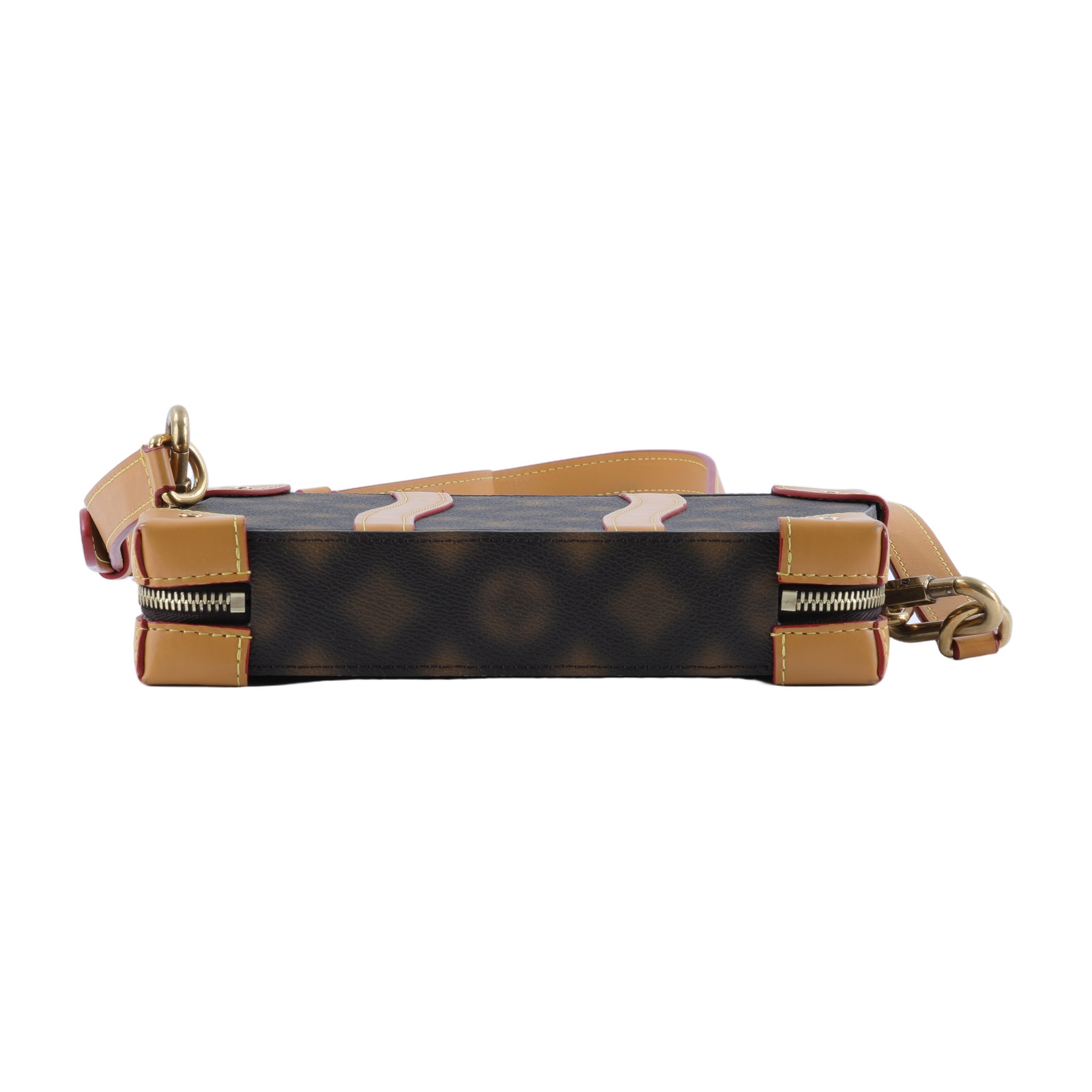 路易威登 LOUIS VUITTON Soft Trunk 盒子包 肩背包 斜背包 M81580 晶片款 Soft Trunk扭曲波浪造型盒子包 防塵袋/背帶