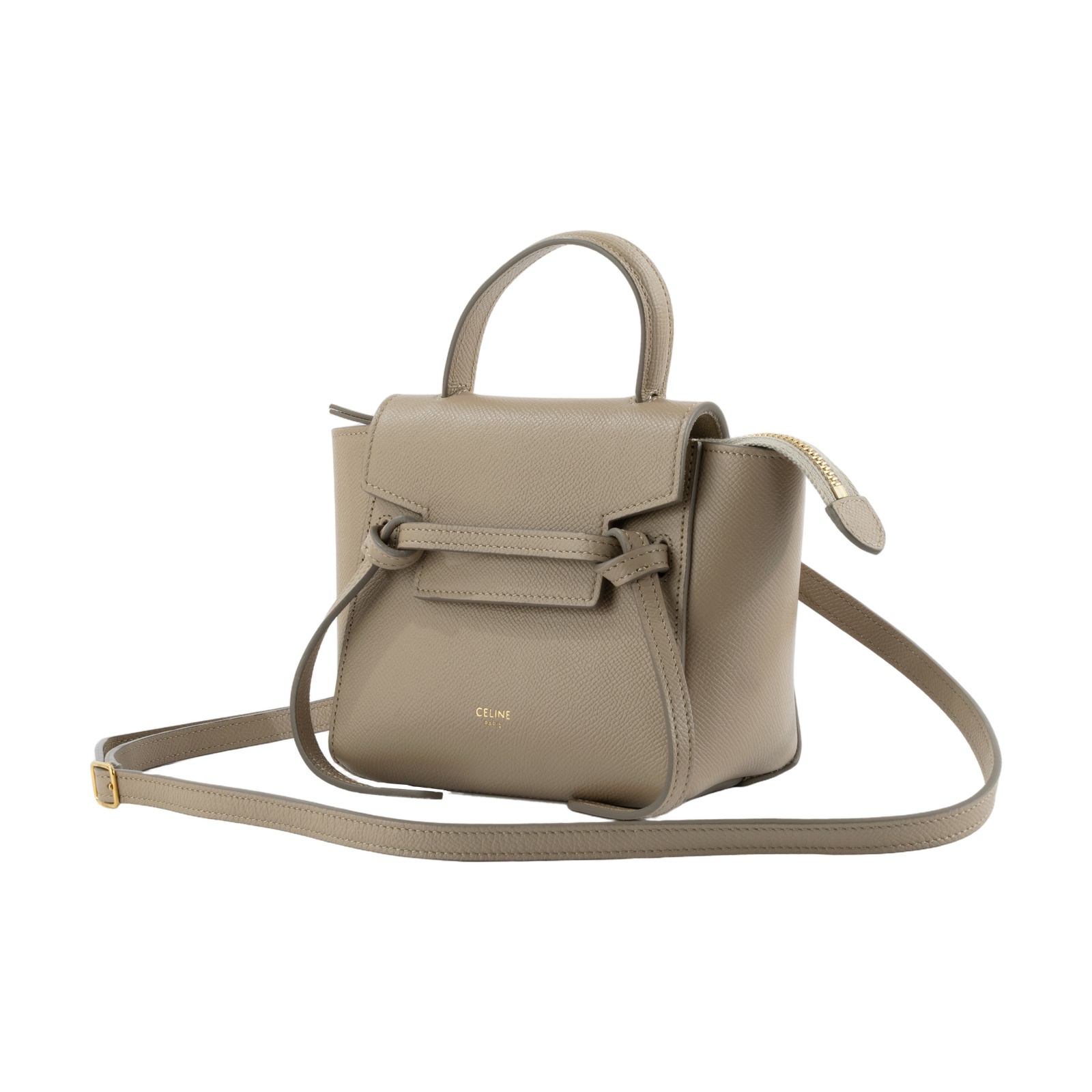 思琳 CELINE Pico Belt 手袋 194263ZVA 奶茶BELT BAG PICO 防塵袋/背帶