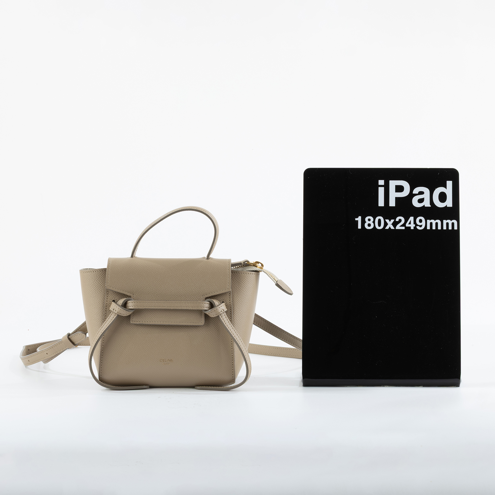 思琳 CELINE Pico Belt 手袋 194263ZVA 奶茶BELT BAG PICO 防塵袋/背帶