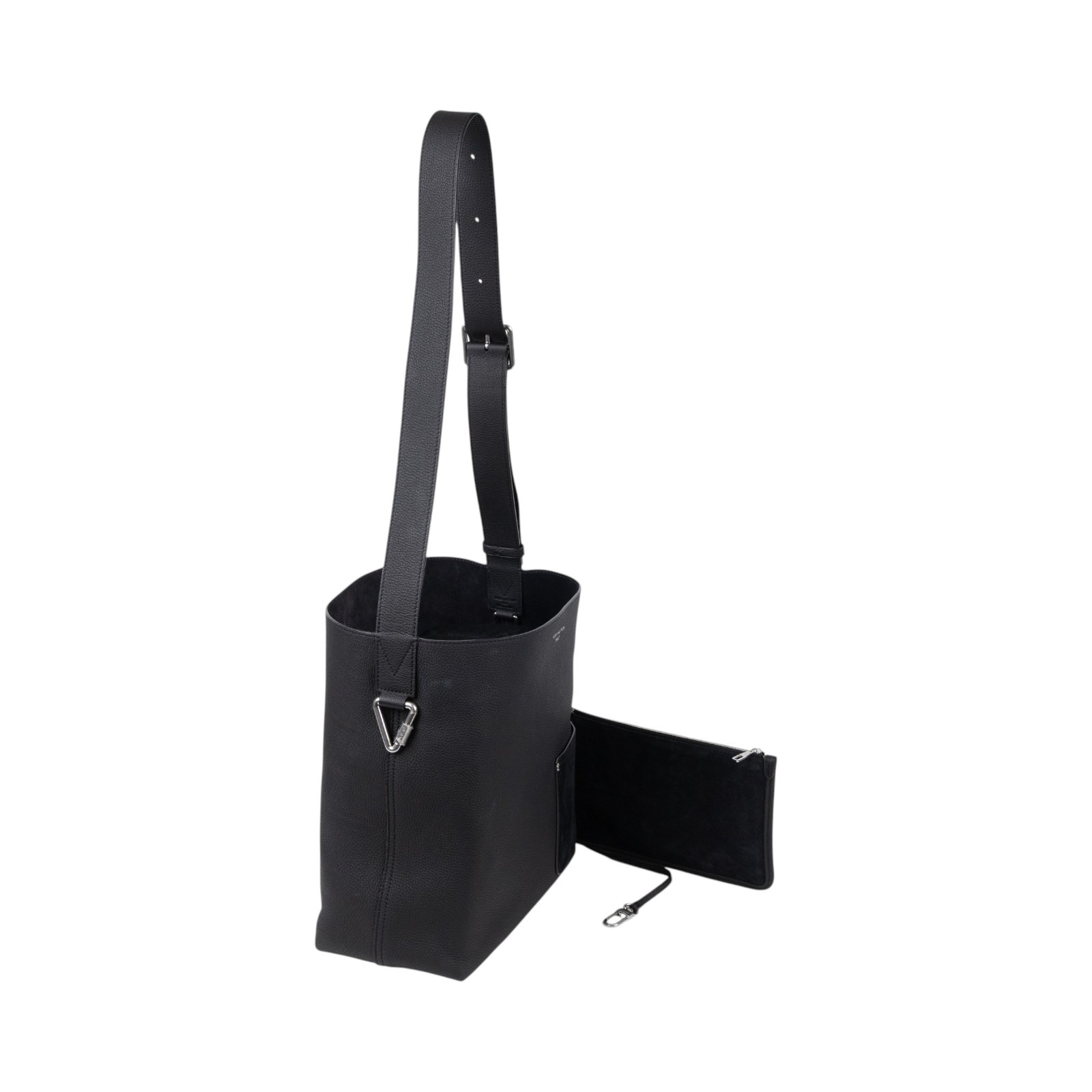 路易威登 LOUIS VUITTON Verso 手提袋 LV Touch牛皮 黑色 銀色金屬配件 M27022 晶片款  原廠盒子/防塵袋/購買證明/內袋