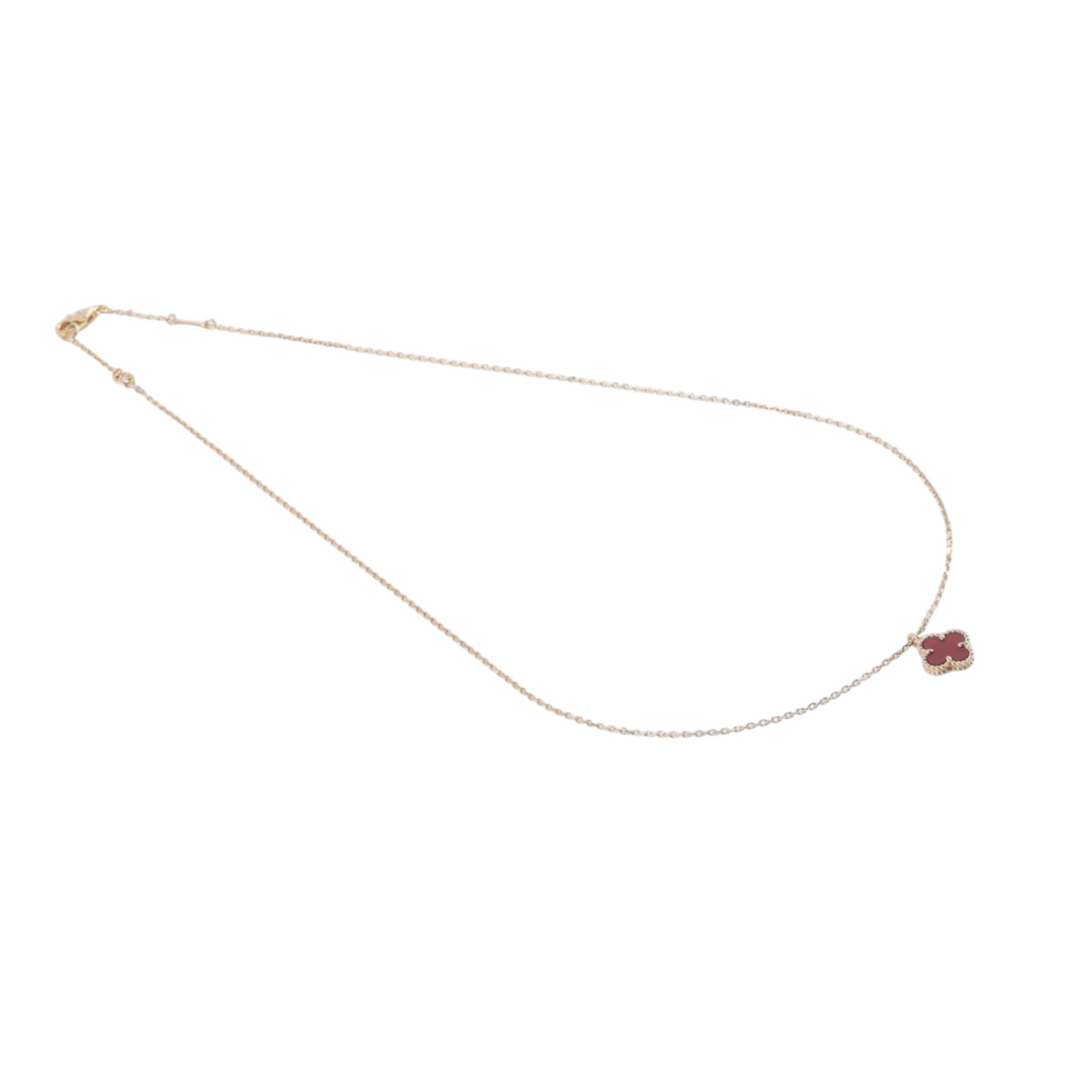 梵克雅寶 Van Cleef & Arpels Sweet Alhambra 吊墜 VCARN59M00  原廠盒子/保書