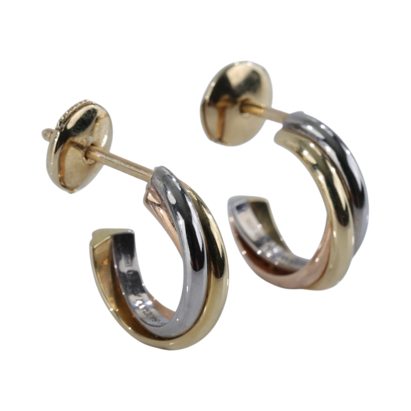 卡地亞 CARTIER Trinity 耳環 白K金 玫瑰金 黃K金 B8301540 TRINITY耳環 原廠盒子/保證卡