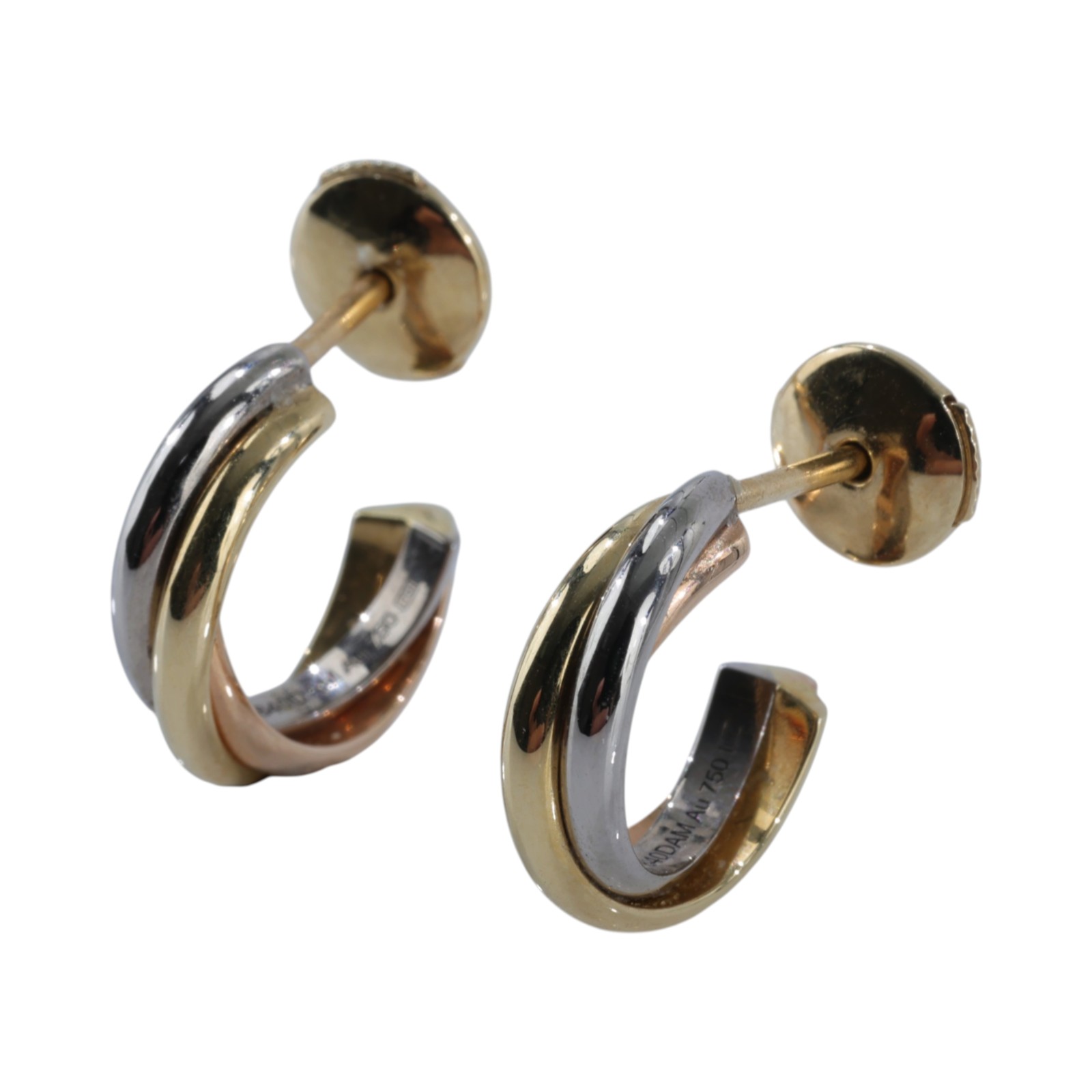 卡地亞 CARTIER Trinity 耳環 白K金 玫瑰金 黃K金 B8301540 TRINITY耳環 原廠盒子/保證卡