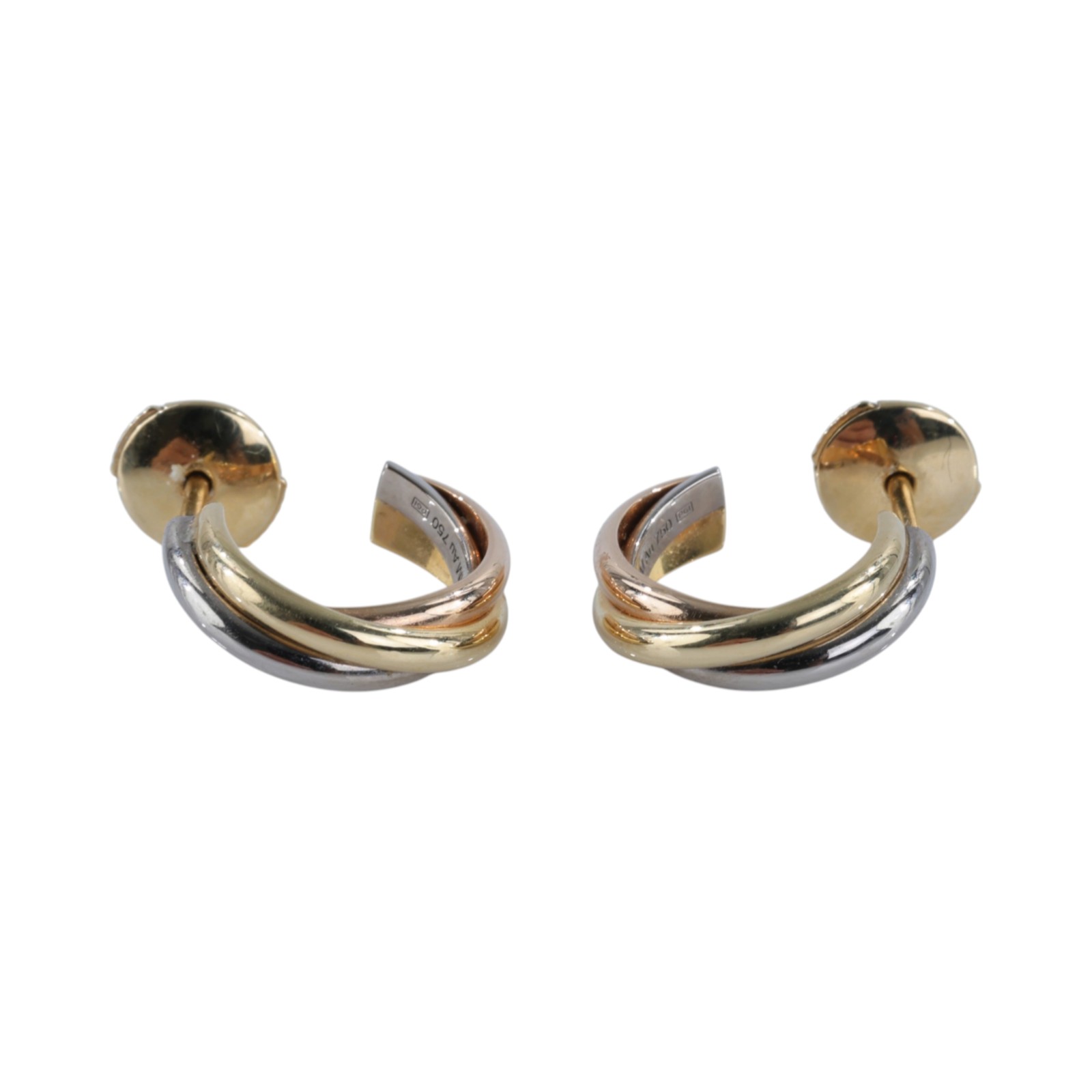 卡地亞 CARTIER Trinity 耳環 白K金 玫瑰金 黃K金 B8301540 TRINITY耳環 原廠盒子/保證卡