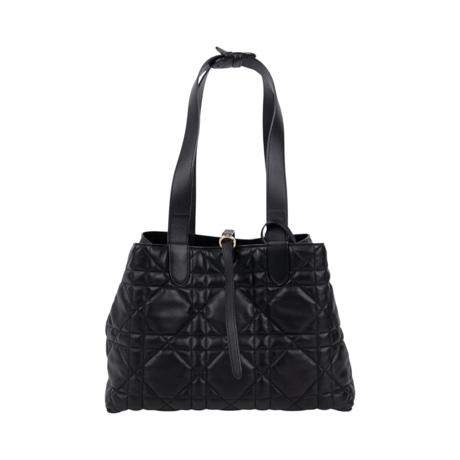 迪奧 CHRISTIAN DIOR Dior Toujours 中型 手提袋 小牛皮 M2821OSHJ  原廠盒子/防塵袋/購買證明/內袋