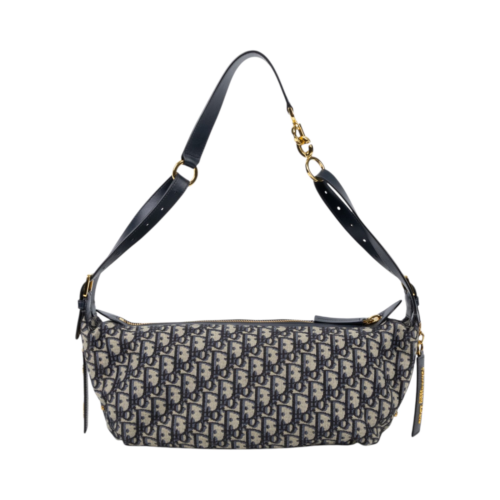 迪奧 CHRISTIAN DIOR D-Journey 中型包 Oblique 緹花 M2417UTZQ  原廠盒子/防塵袋/購買證明